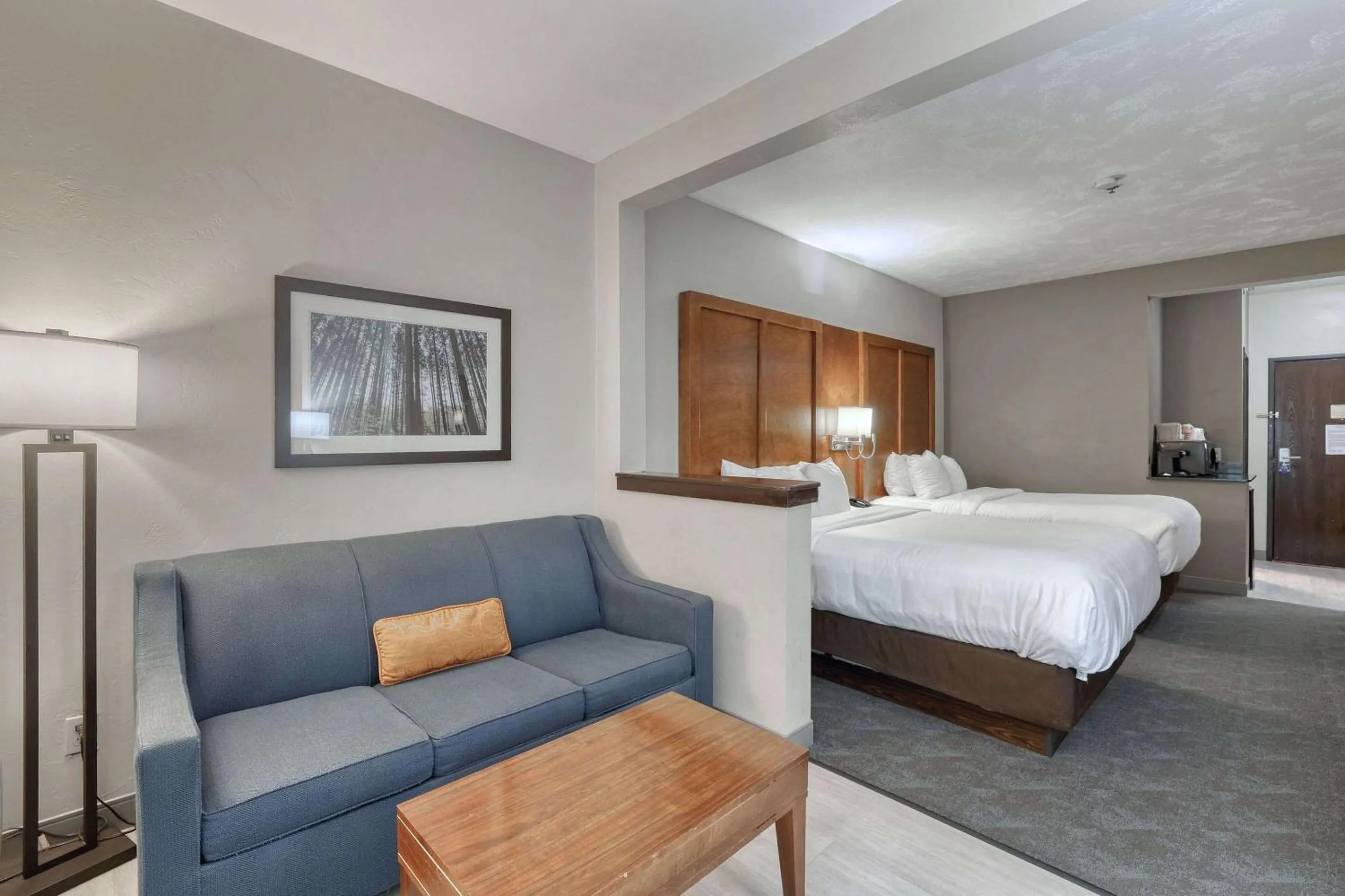 Bedroom, Bed in Comfort Suites Appleton Airport