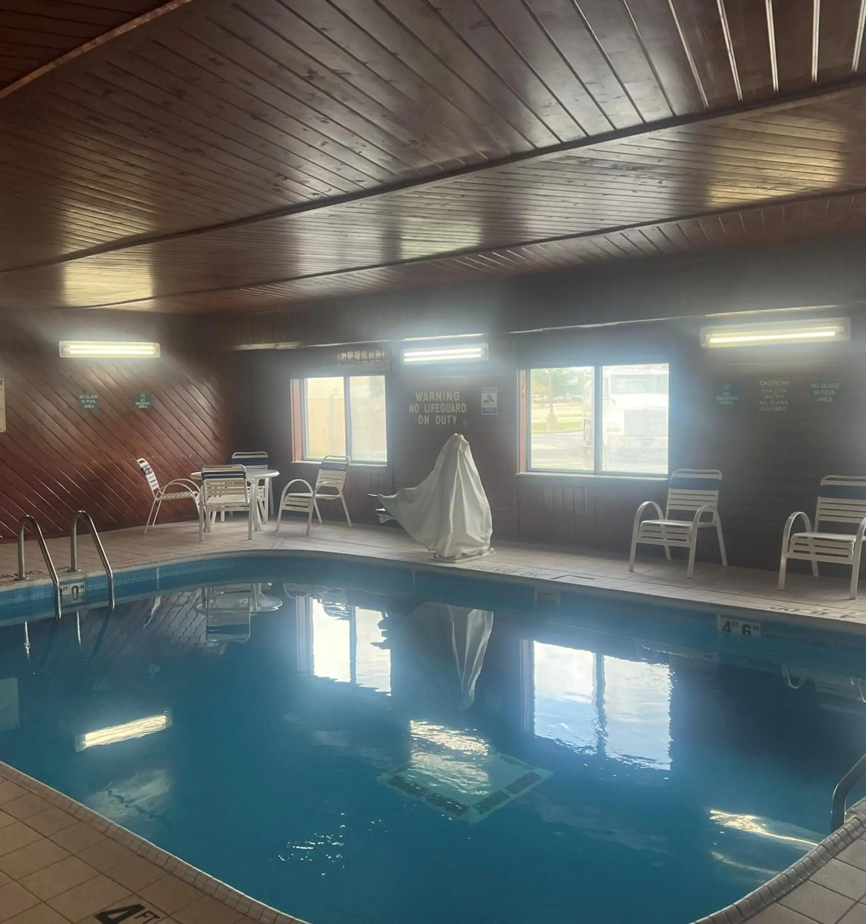 Pool view in Quality Inn Tomah Pool view in Quality Inn Tomah