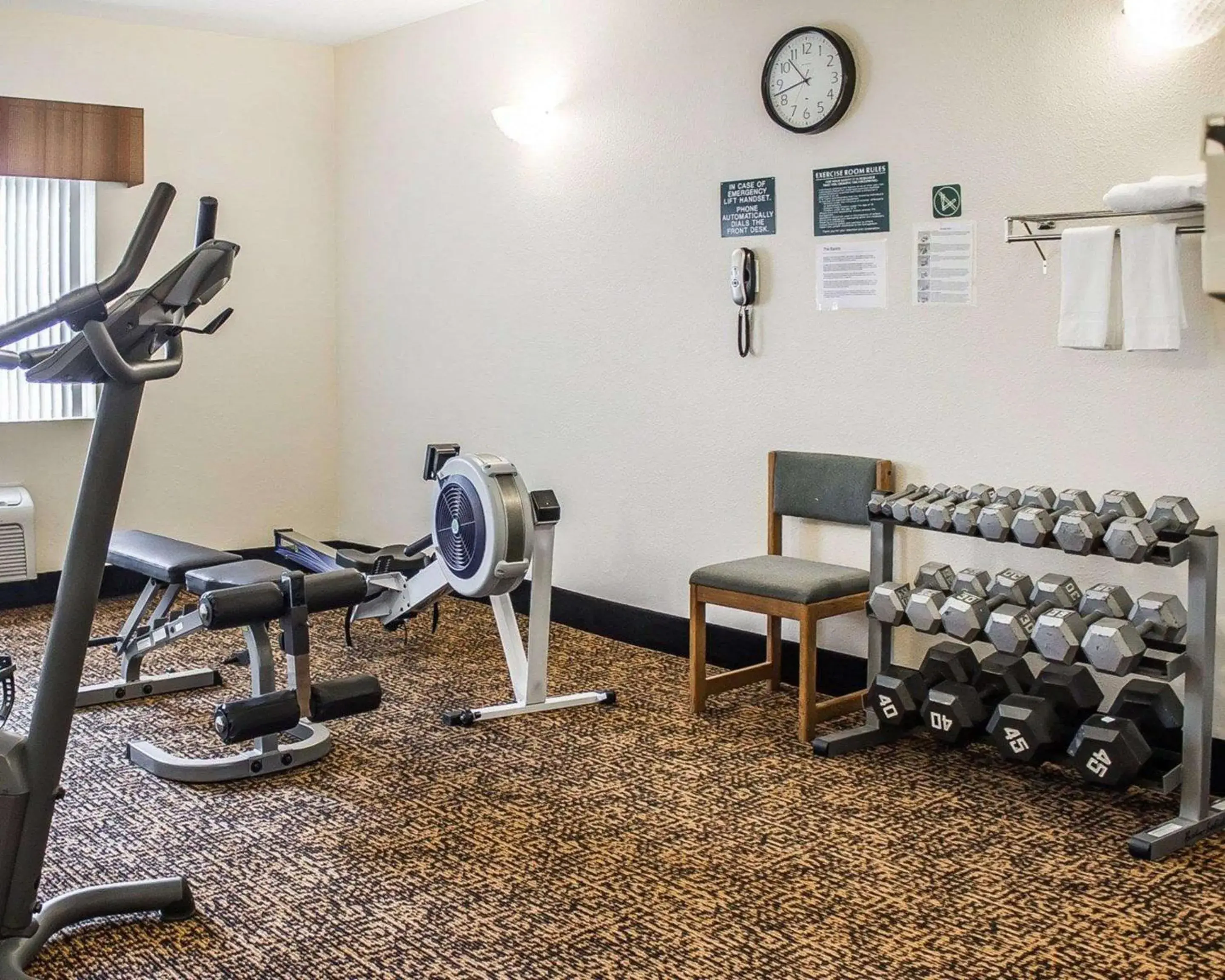 Fitness centre/facilities in Quality Inn Manitowoc Fitness centre/facilities in Quality Inn Manitowoc