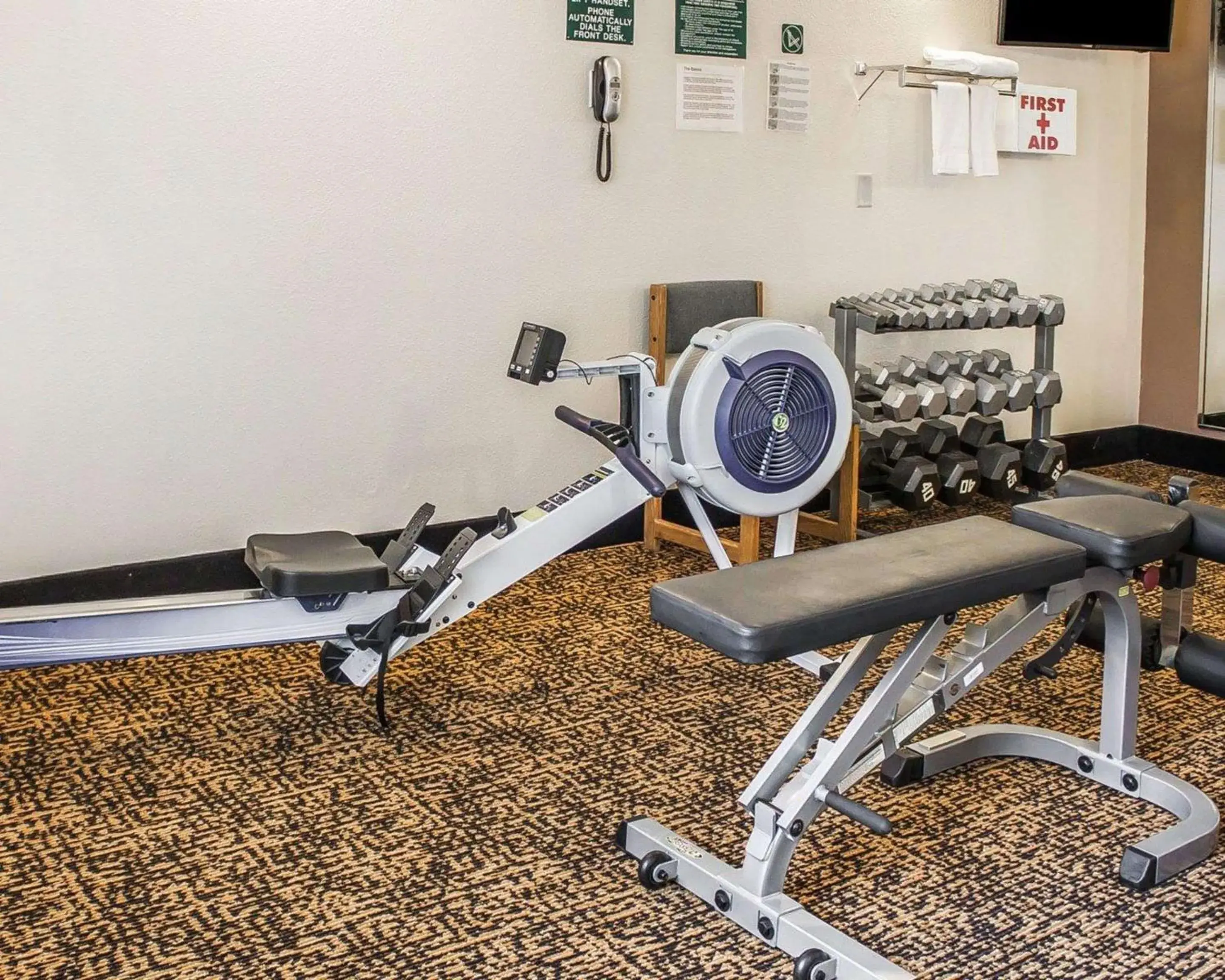 Fitness centre/facilities in Quality Inn Manitowoc Fitness centre/facilities in Quality Inn Manitowoc