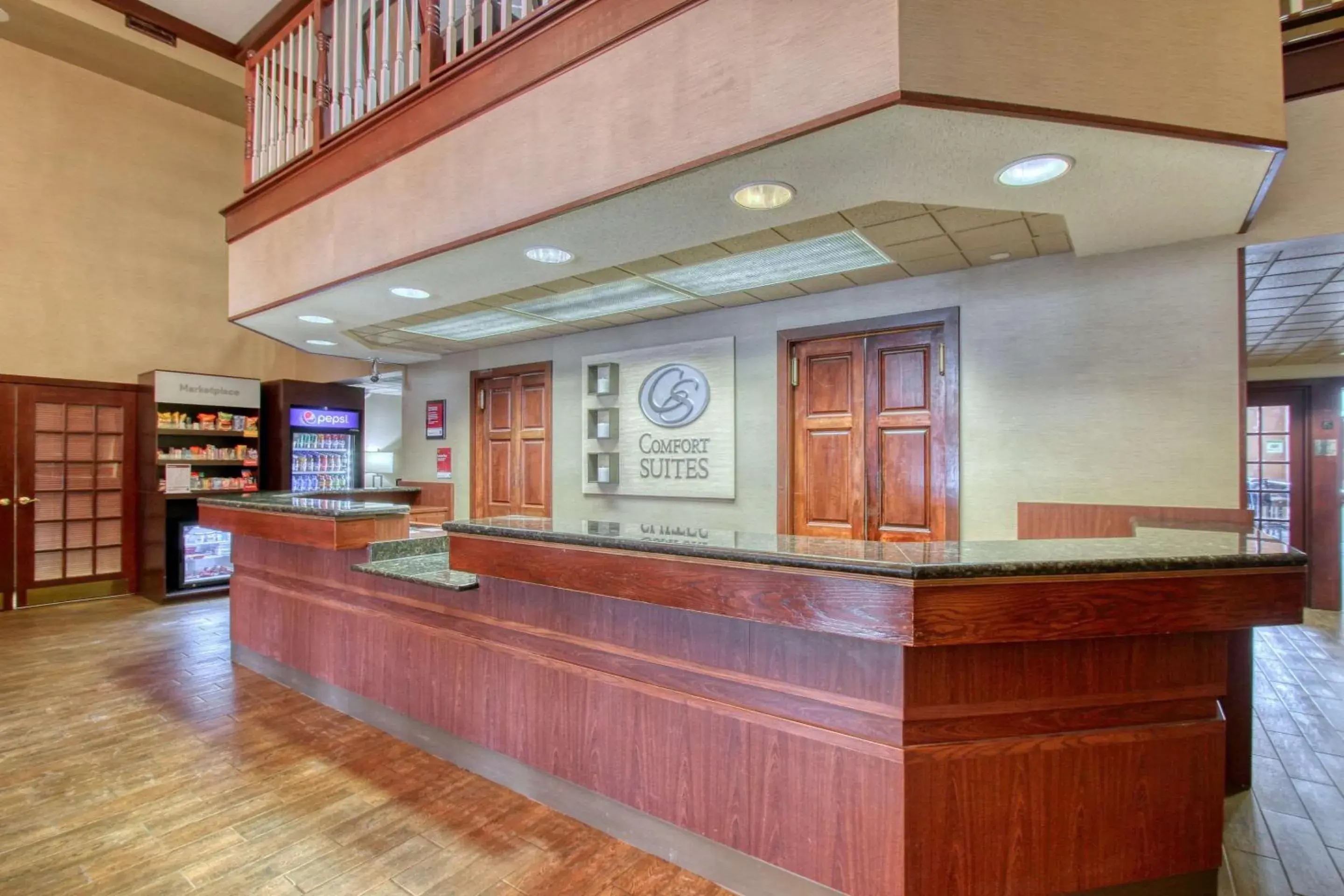 Lobby or reception in Comfort Suites Madison West - Middleton Lobby or reception in Comfort Suites Madison West - Middleton