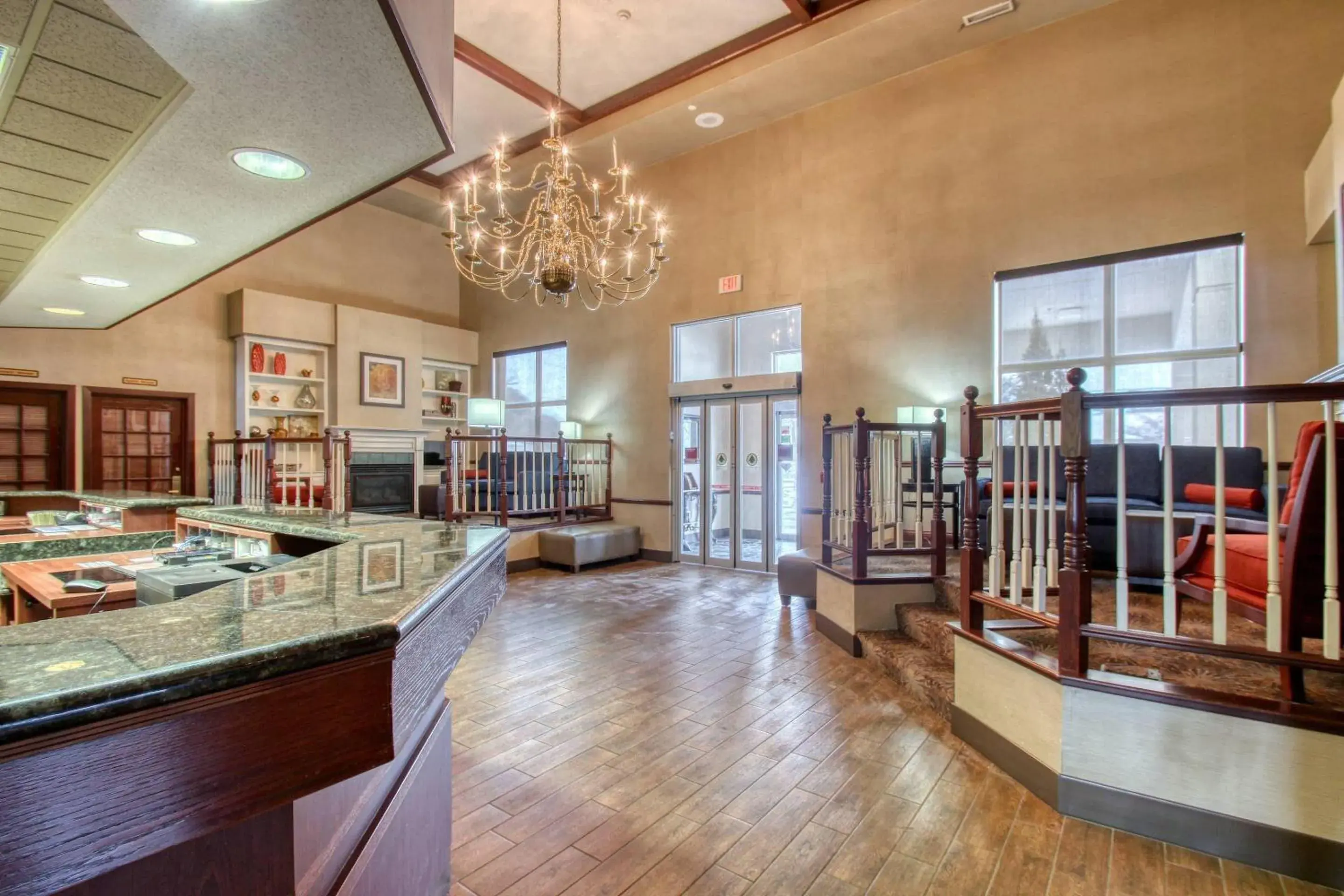 Lobby or reception in Comfort Suites Madison West - Middleton Lobby or reception in Comfort Suites Madison West - Middleton