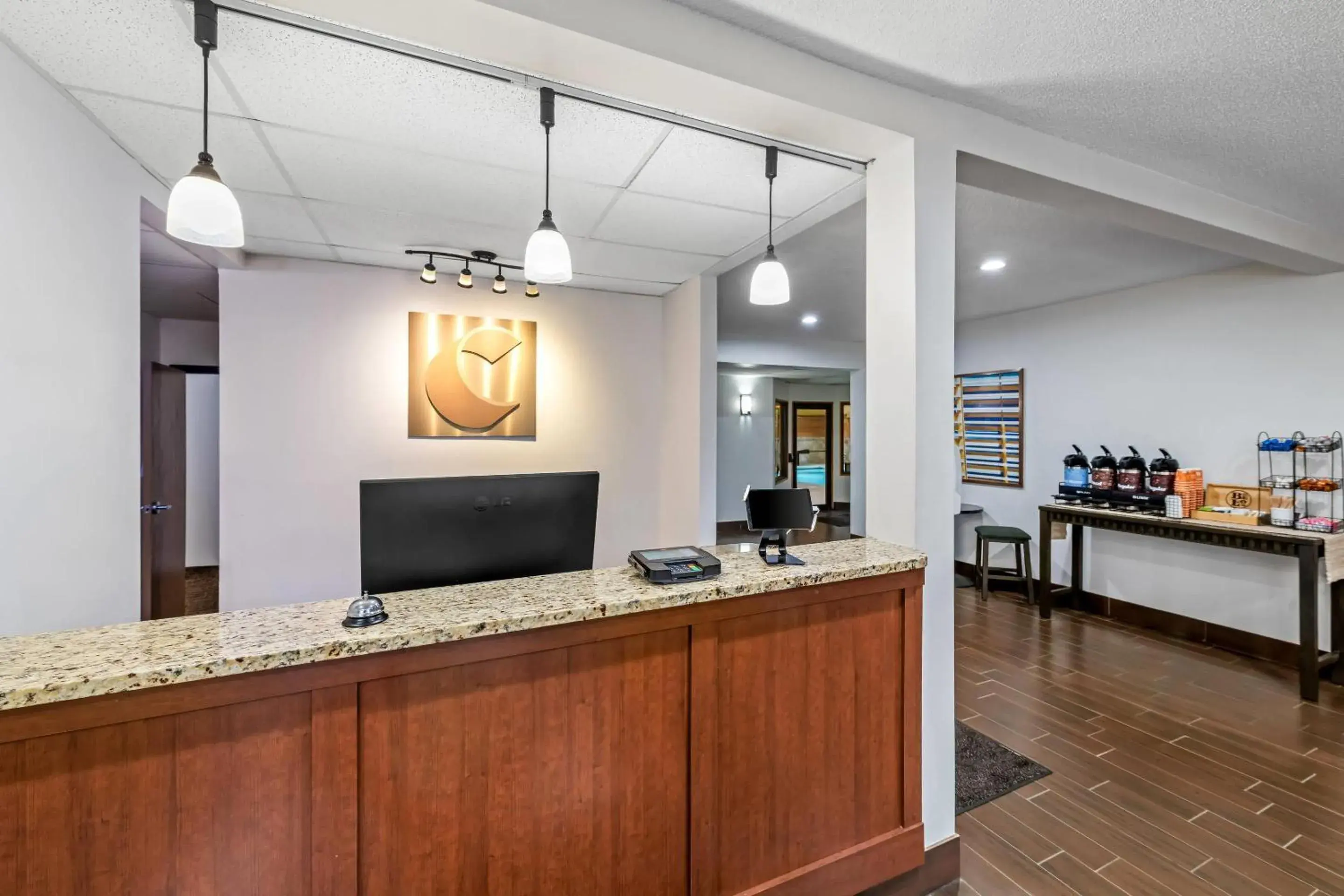 Lobby or reception in Comfort Inn Rhinelander Lobby or reception in Comfort Inn Rhinelander
