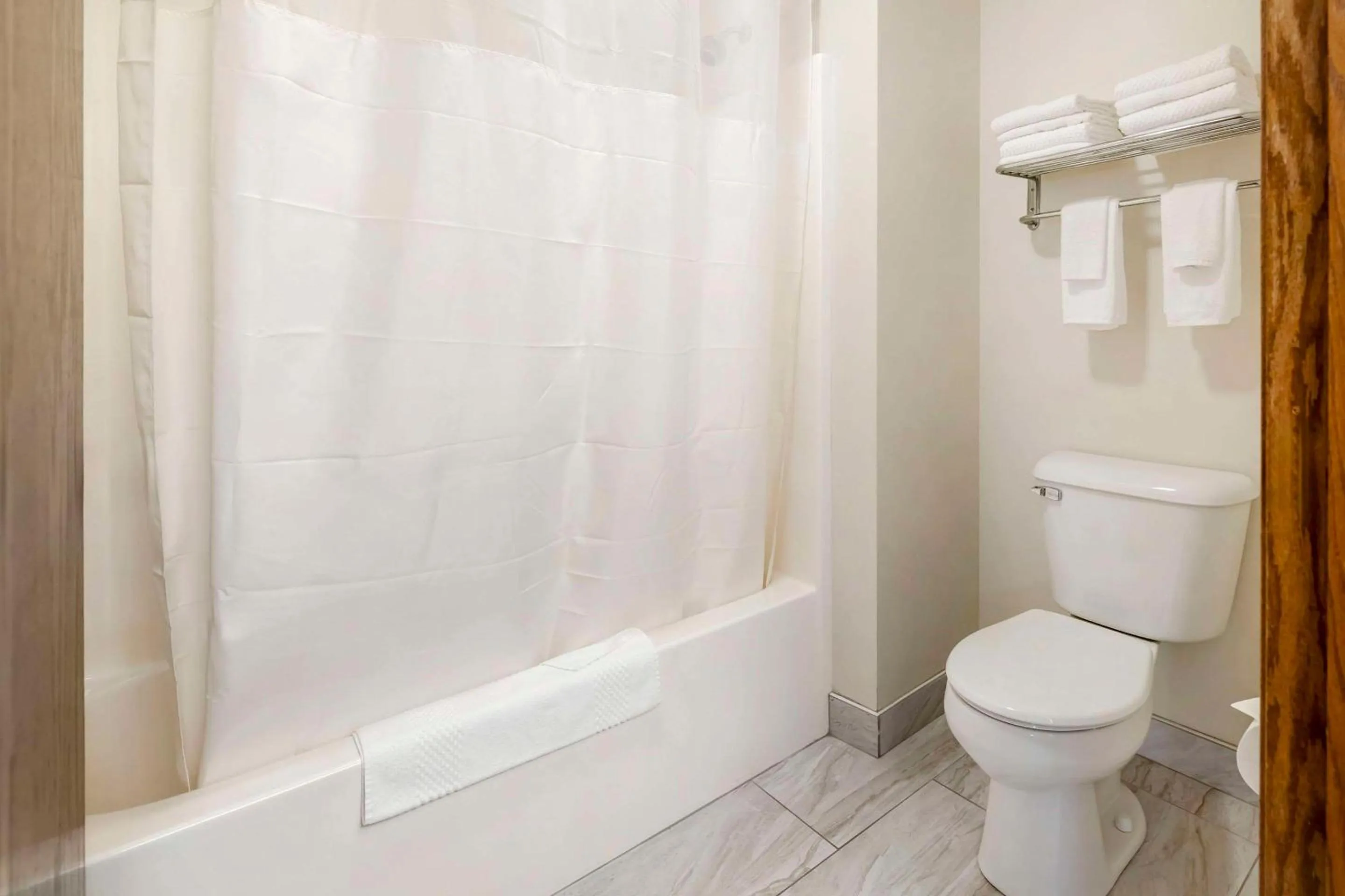 Bedroom in Quality Inn & Suites Stoughton - Madison South