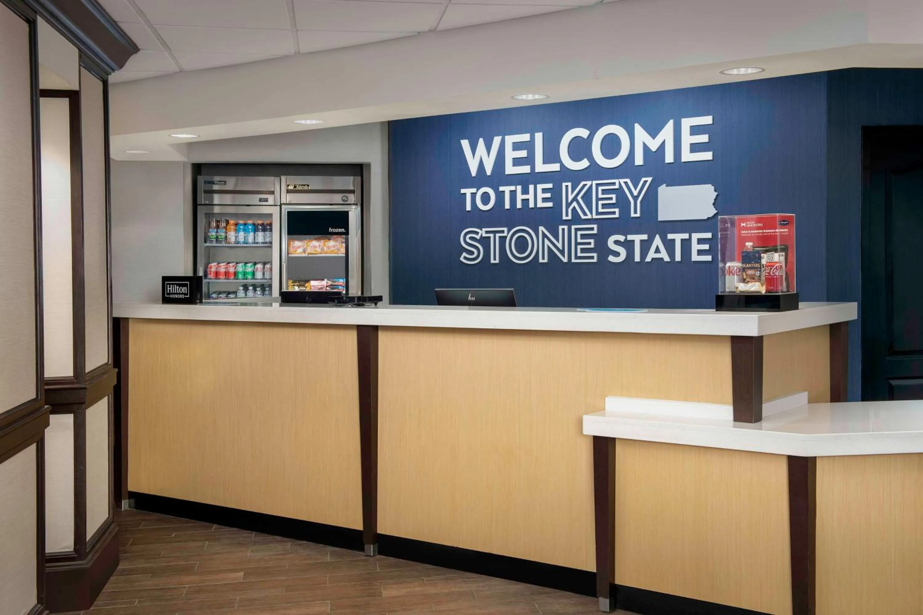 Lobby or reception in Hampton Inn Pittsburgh-Monroeville
