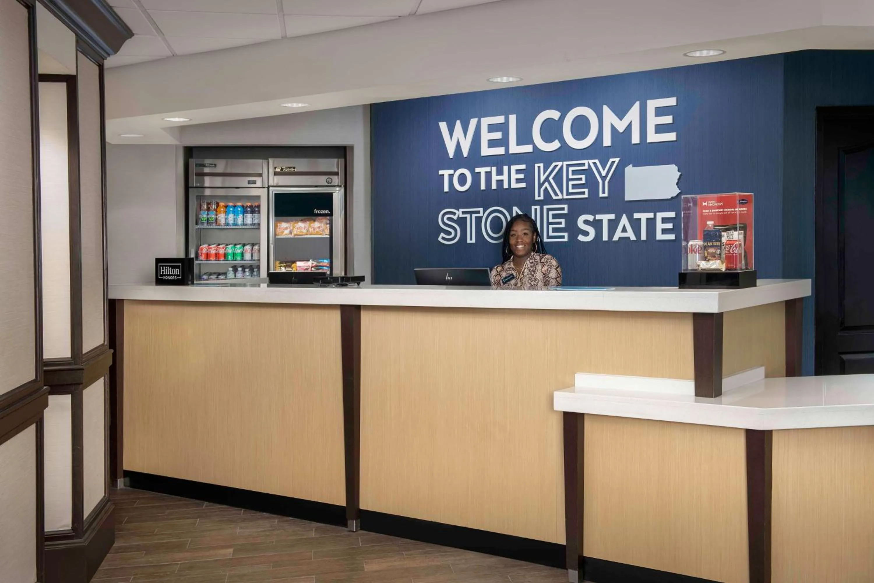 Lobby or reception in Hampton Inn Pittsburgh-Monroeville