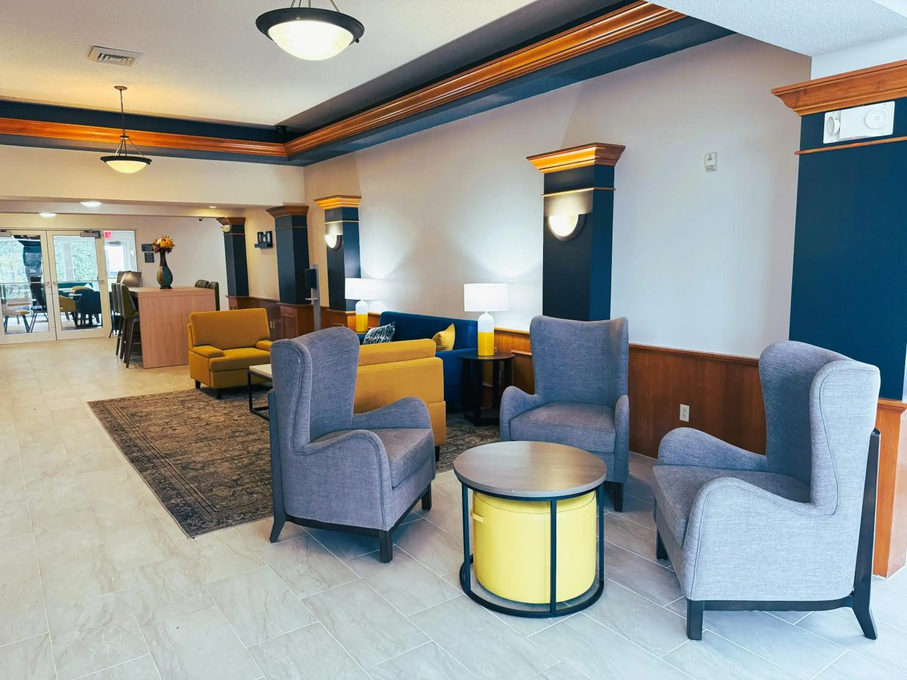 Lobby or reception in Comfort Inn & Suites Sheboygan I-43 Lobby or reception in Comfort Inn & Suites Sheboygan I-43