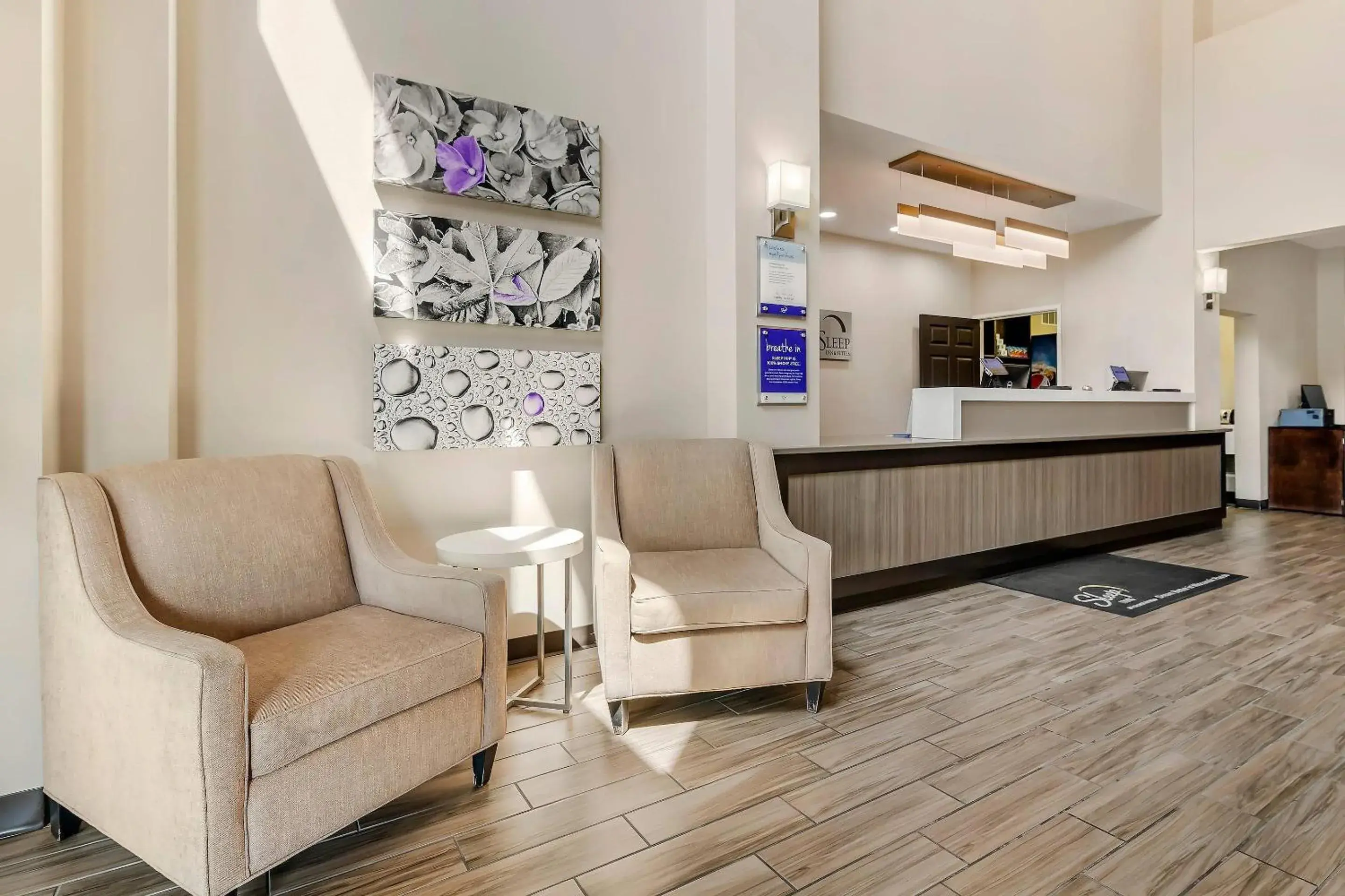 Lobby or reception in Sleep Inn & Suites Wisconsin Rapids Lobby or reception in Sleep Inn & Suites Wisconsin Rapids