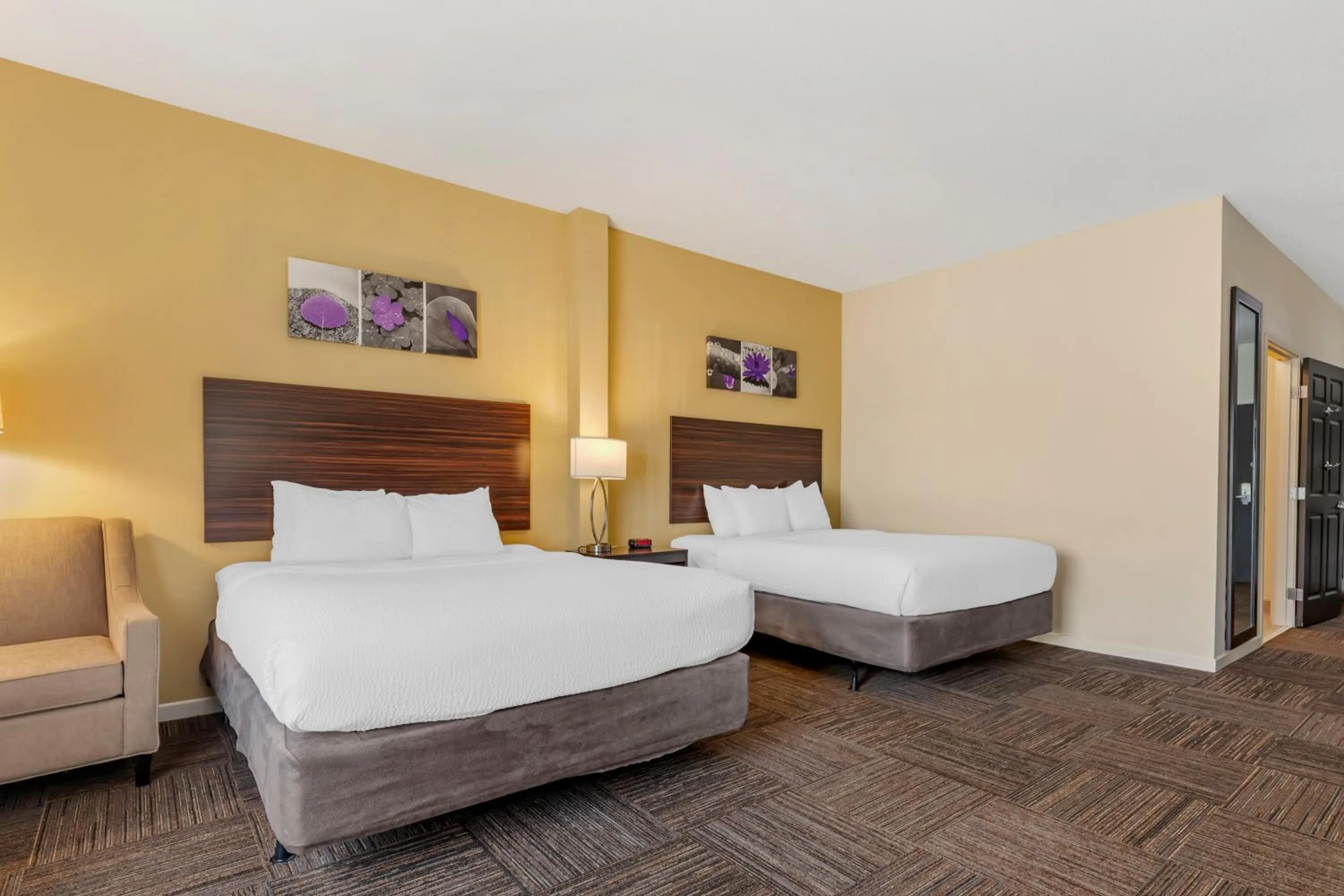 Bedroom, Bed in Sleep Inn & Suites Wisconsin Rapids