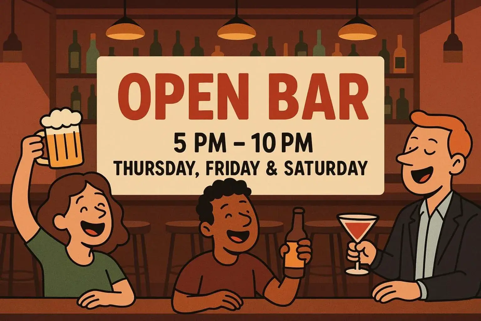 Lounge or bar in Comfort Inn & Suites Madison North Lounge or bar in Comfort Inn & Suites Madison North