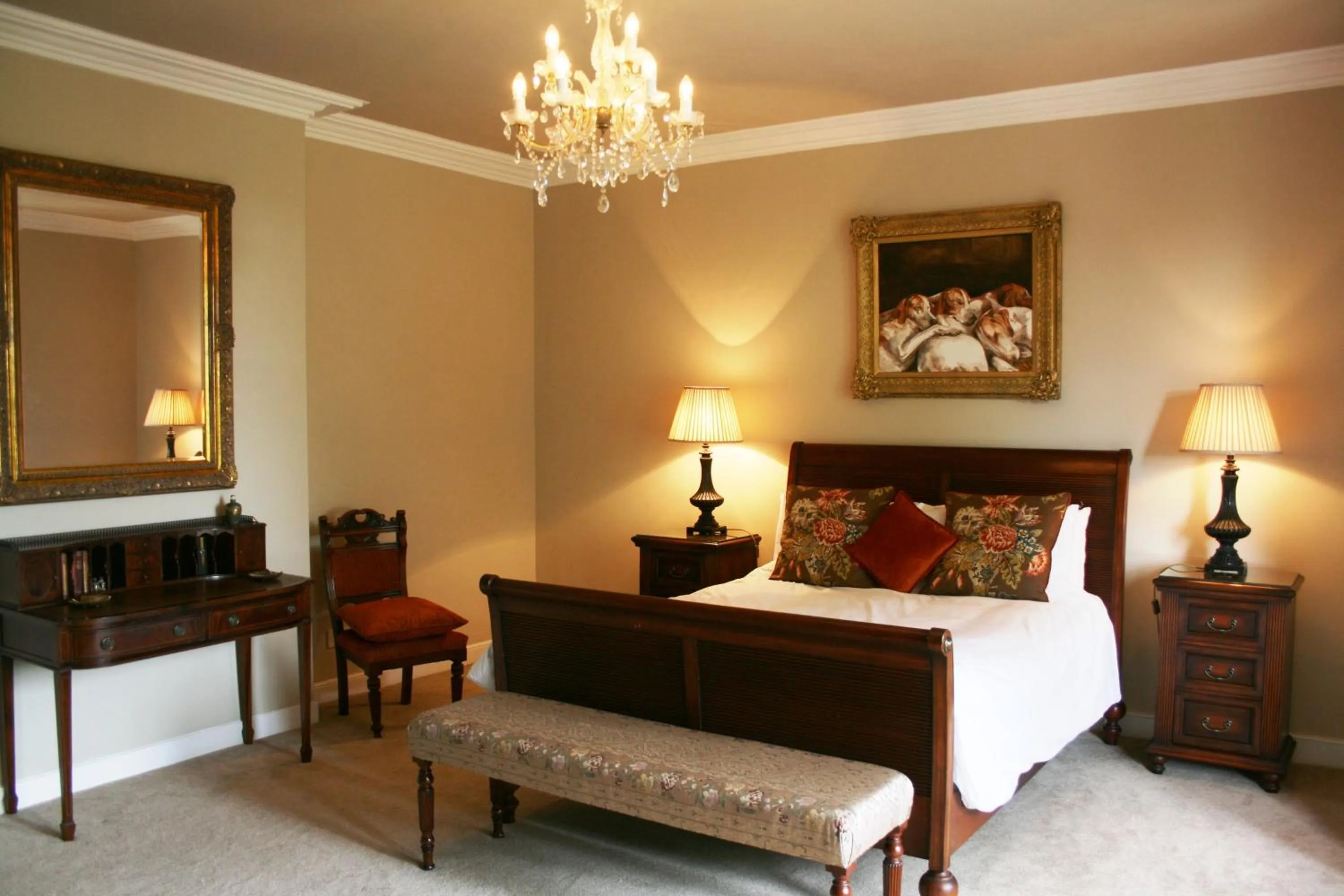 Bed in The Old Parsonage Country House