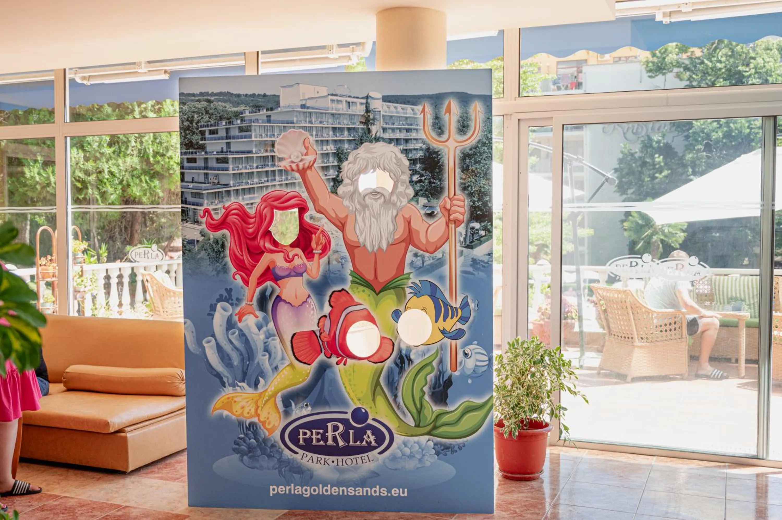 Property building in Park Hotel Perla