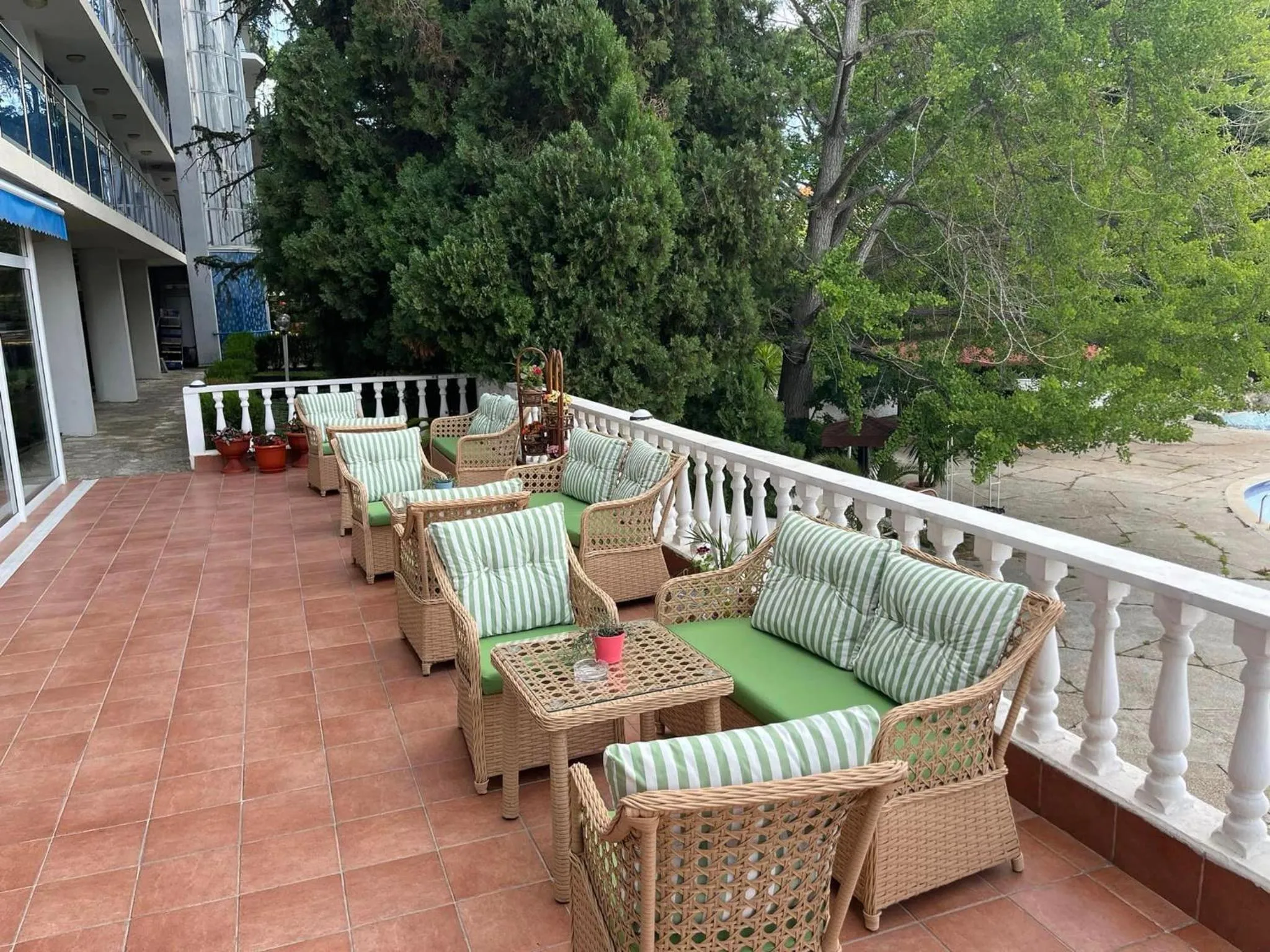 Property building in Park Hotel Perla