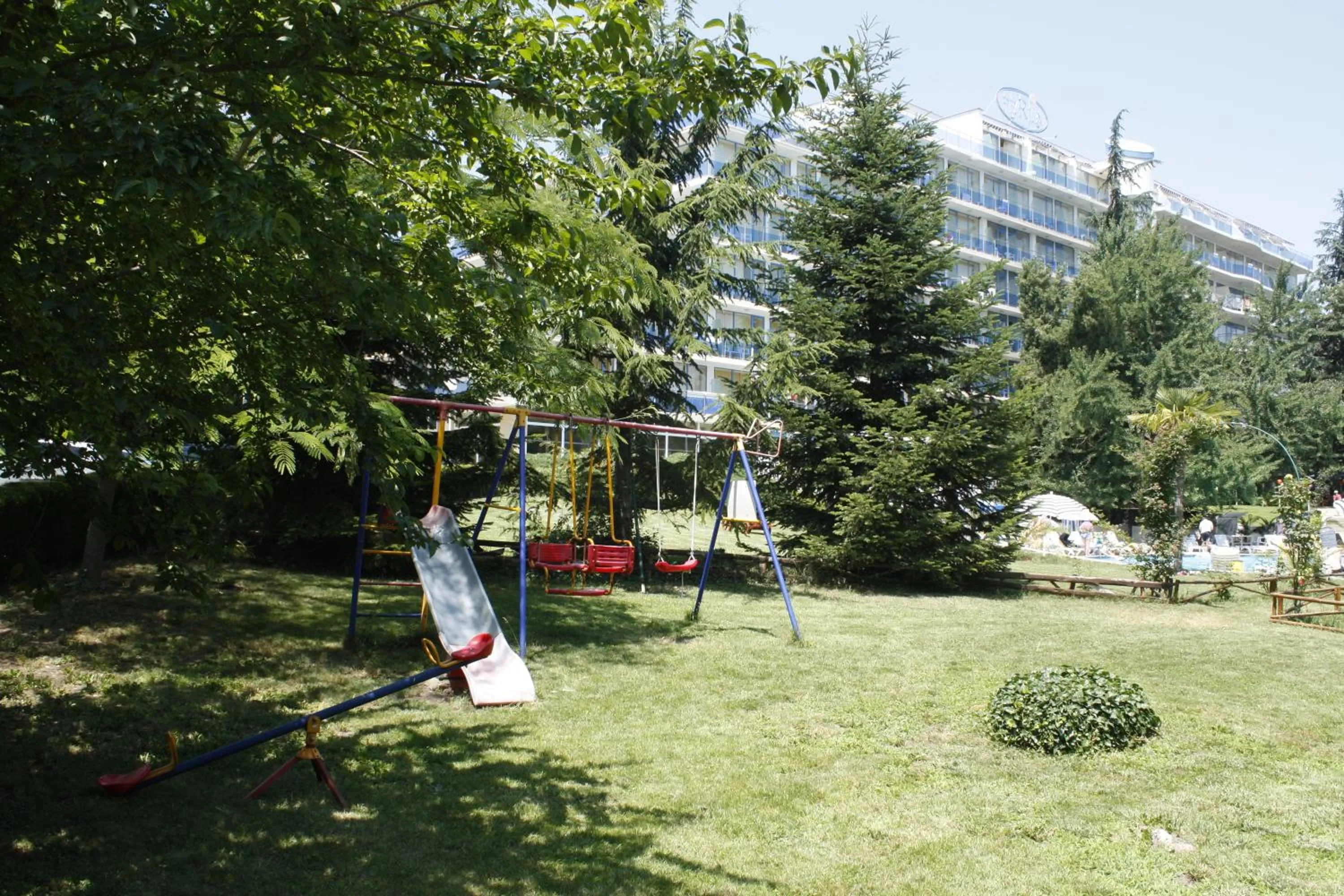 Children play ground in Park Hotel Perla