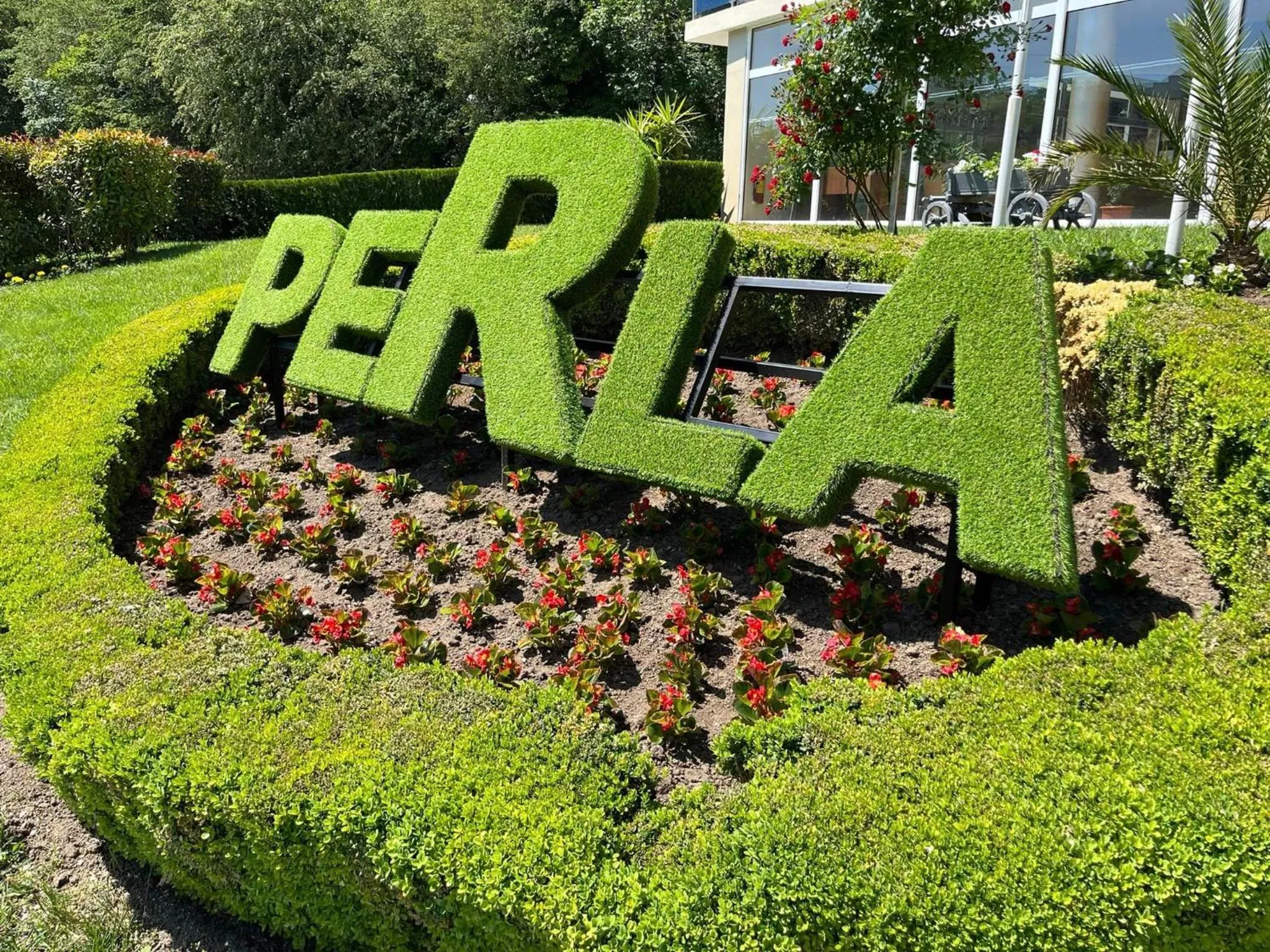 Property building in Park Hotel Perla