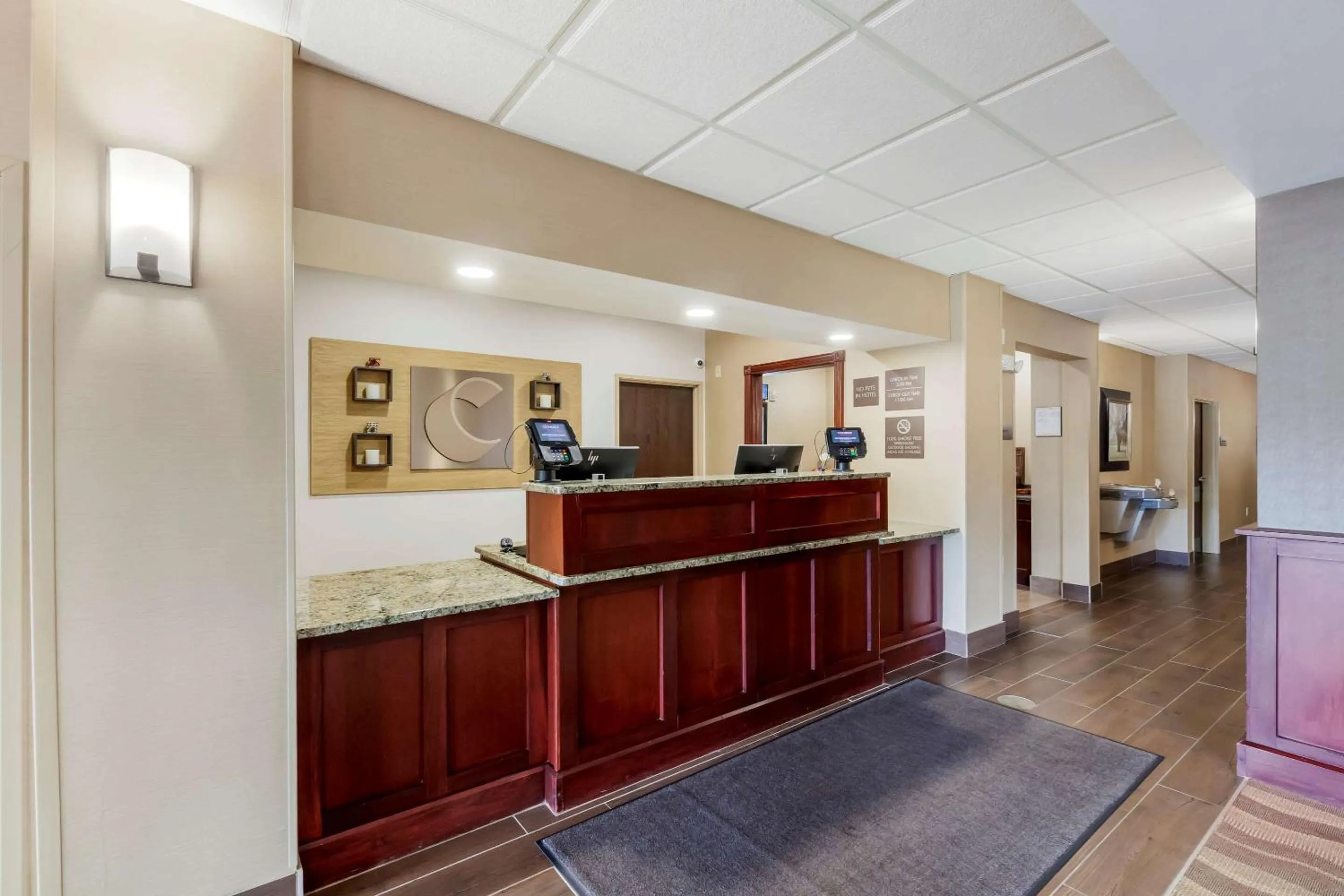 Lobby or reception in Comfort Inn Plover-Stevens Point