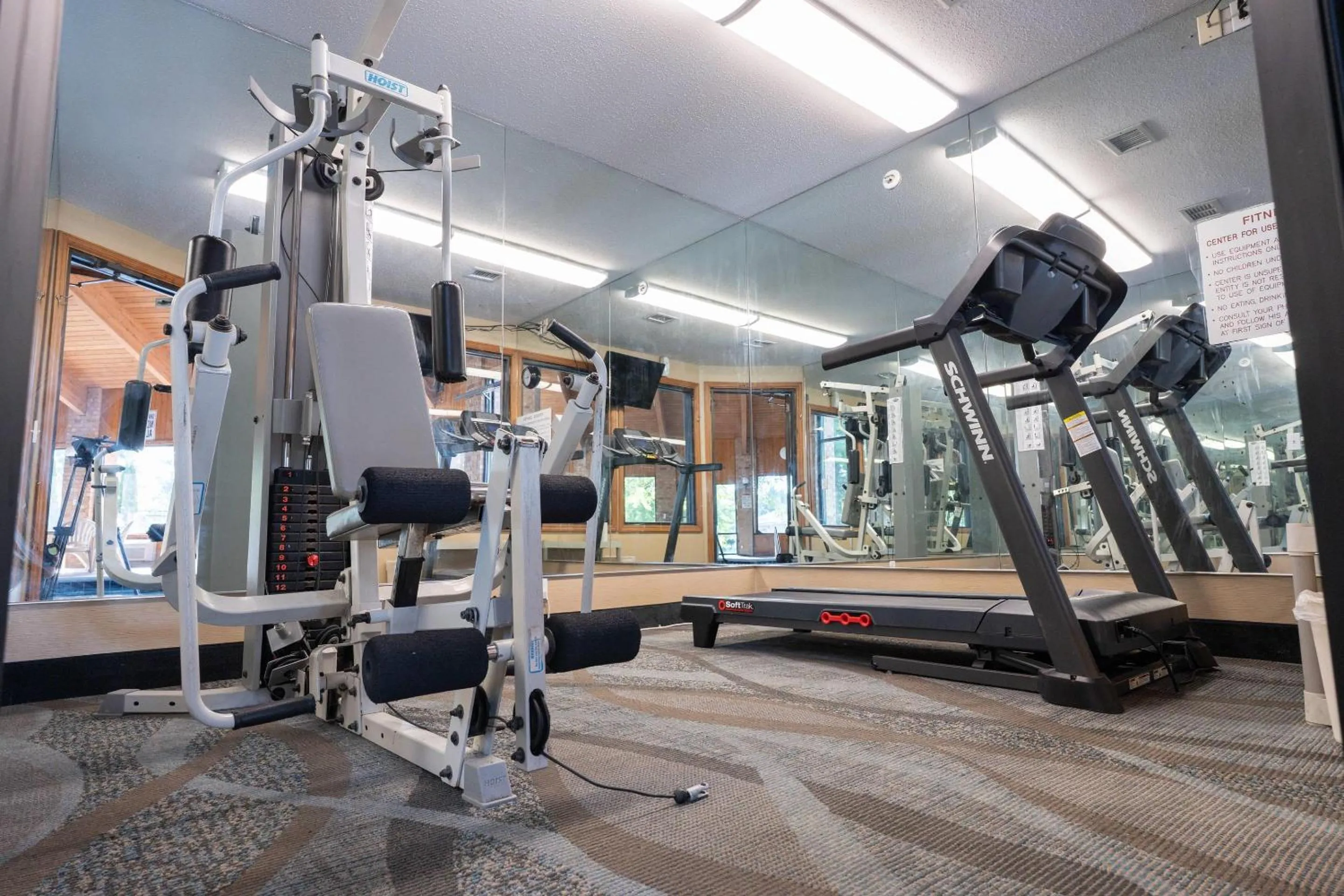 Fitness centre/facilities in Quality Inn & Suites Sun Prairie Madison East
