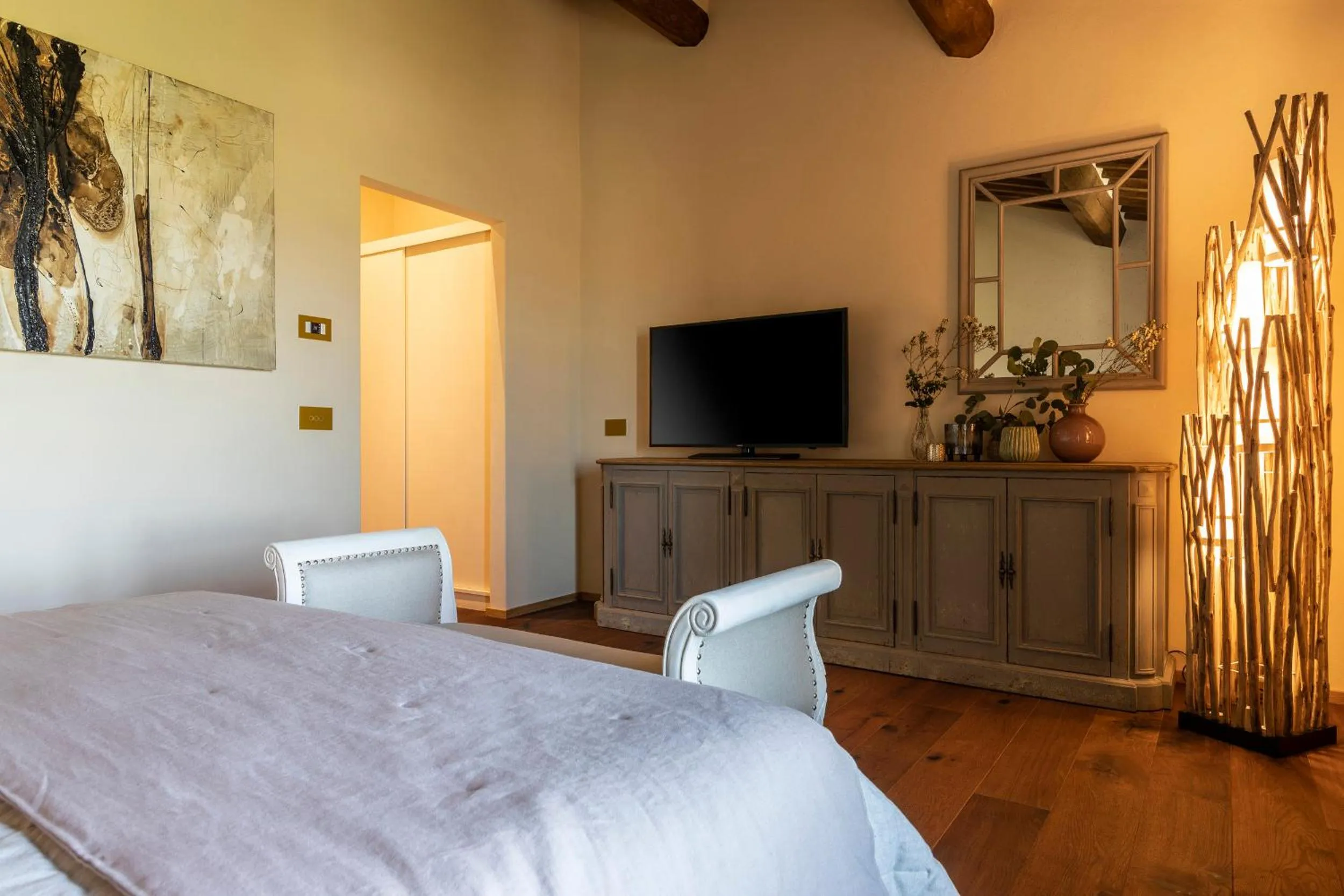 Bedroom, Bed in Capanna Suites