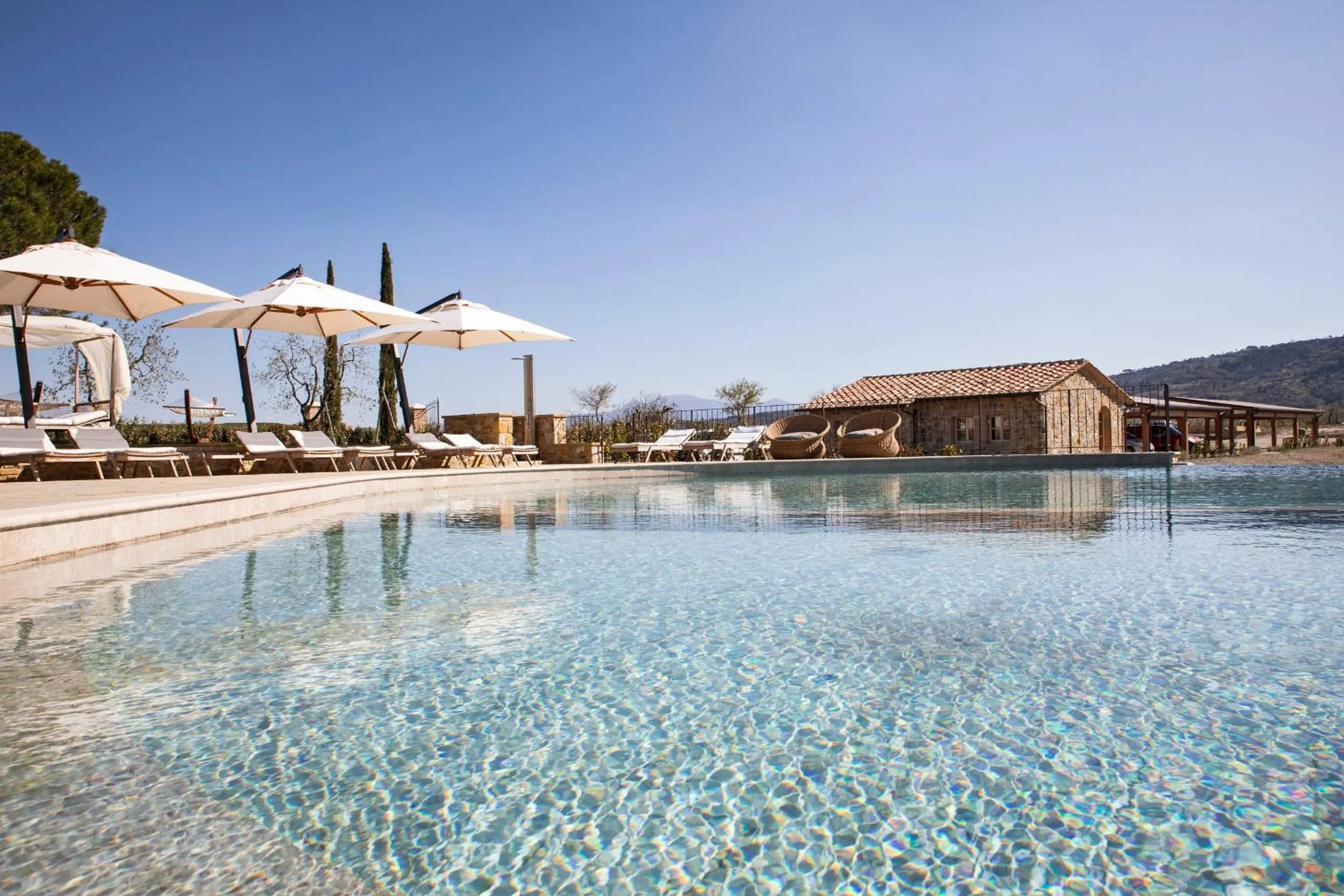 Swimming pool in Capanna Suites