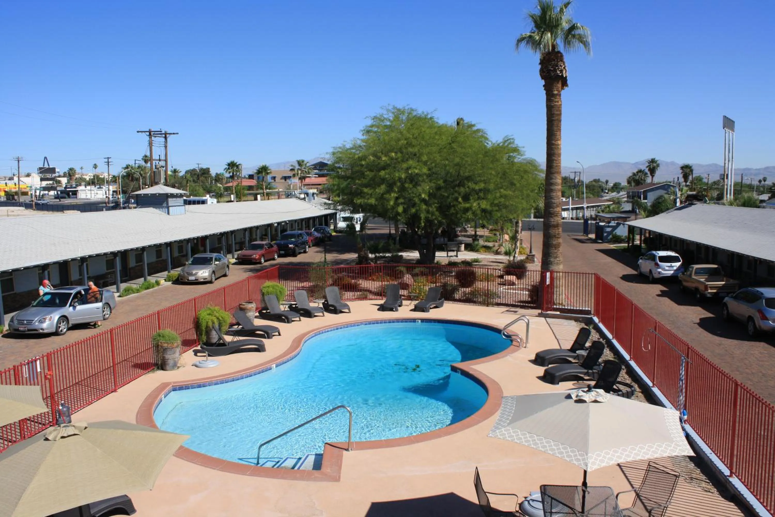 Bird's eye view in Sterling Gardens