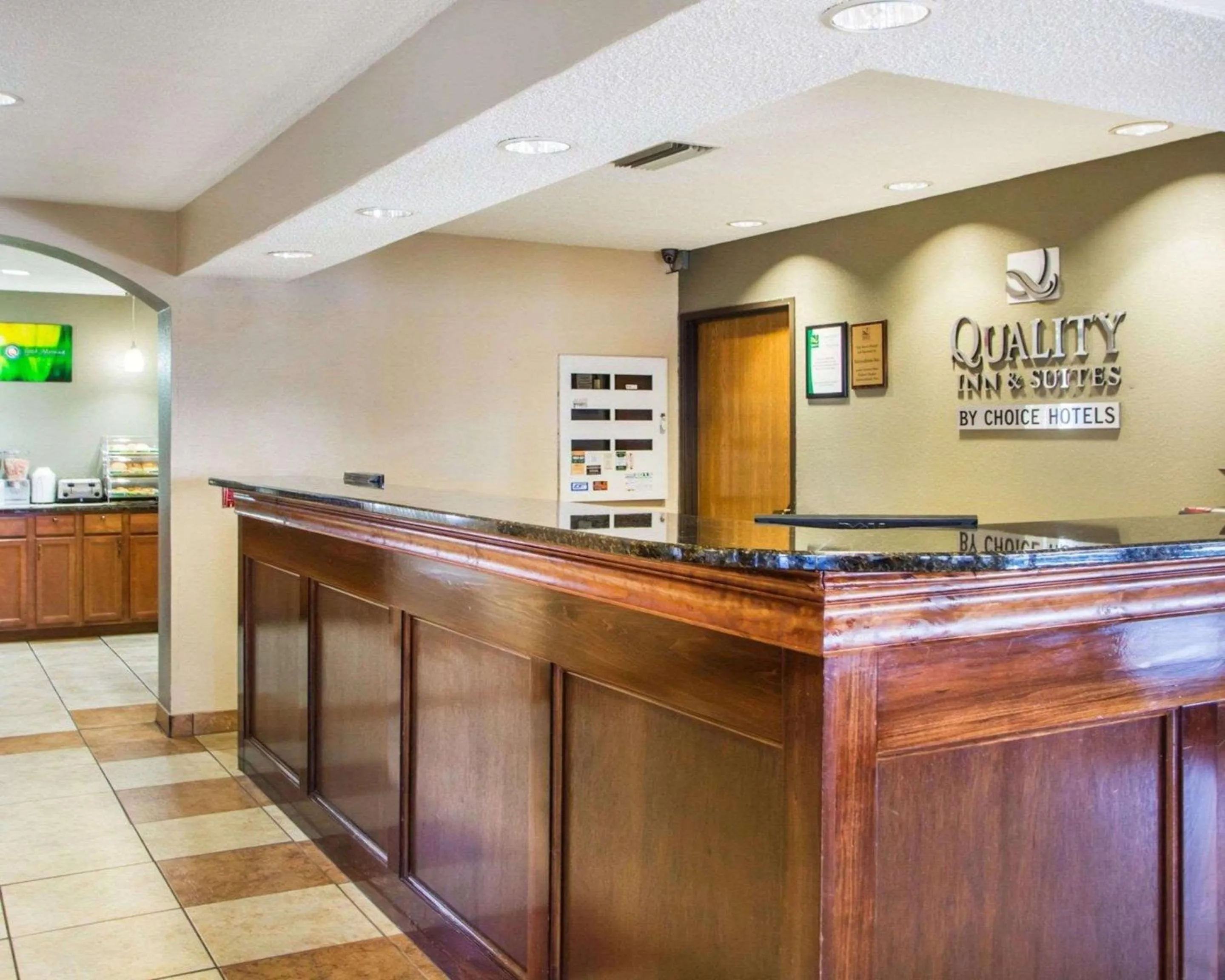 Lobby or reception in Quality Inn & Suites Kimberly - Appleton East