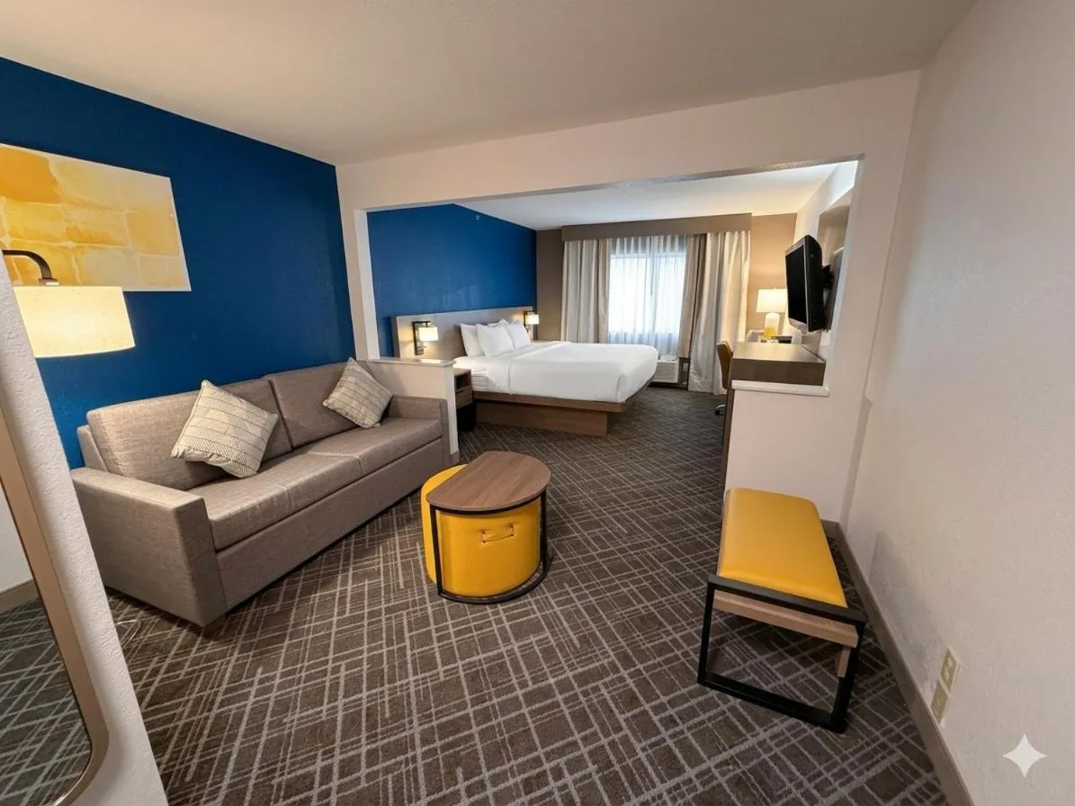 Bed in Comfort Inn & Suites