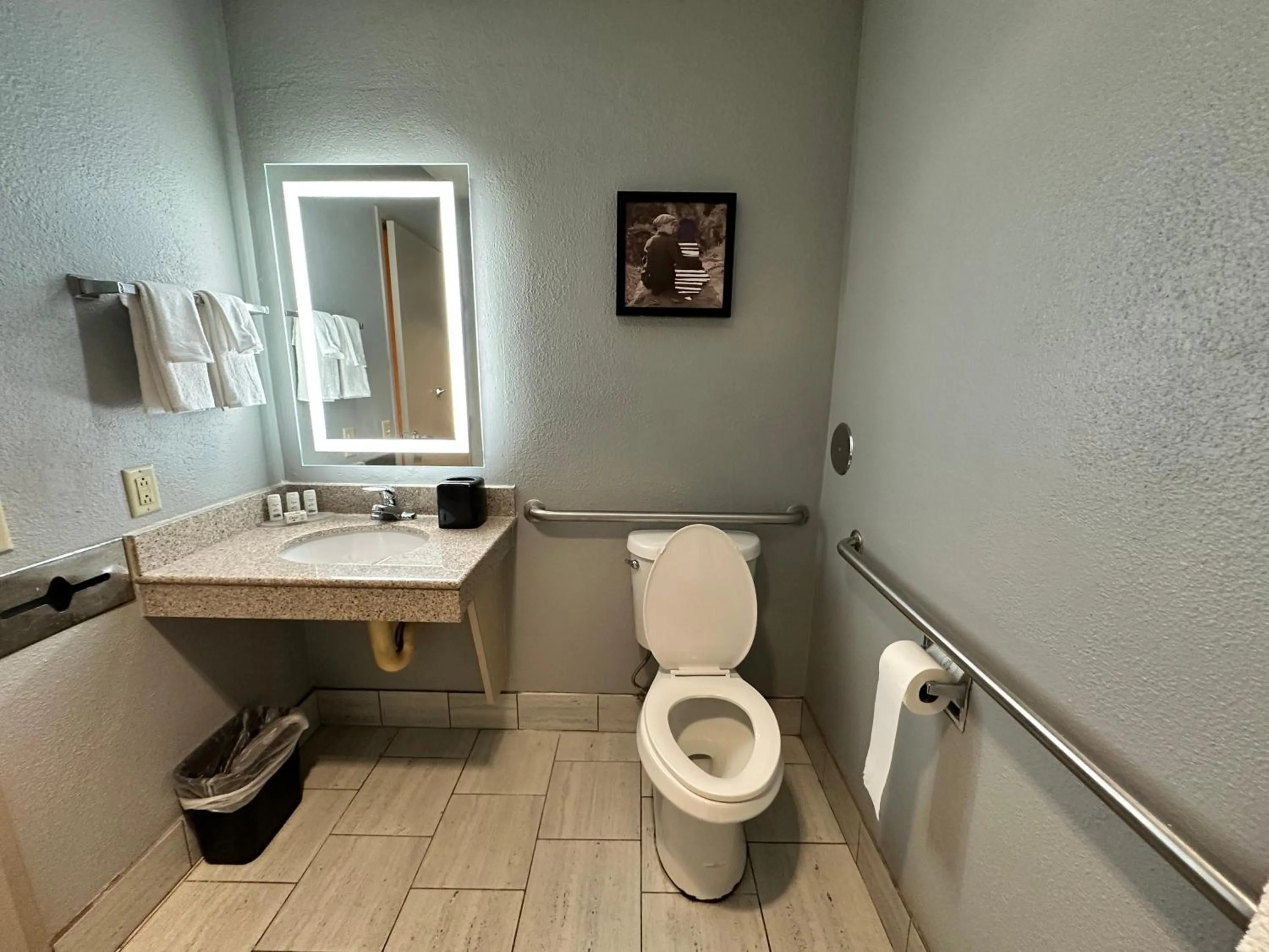 Bathroom in AmericInn by Wyndham Reedsburg