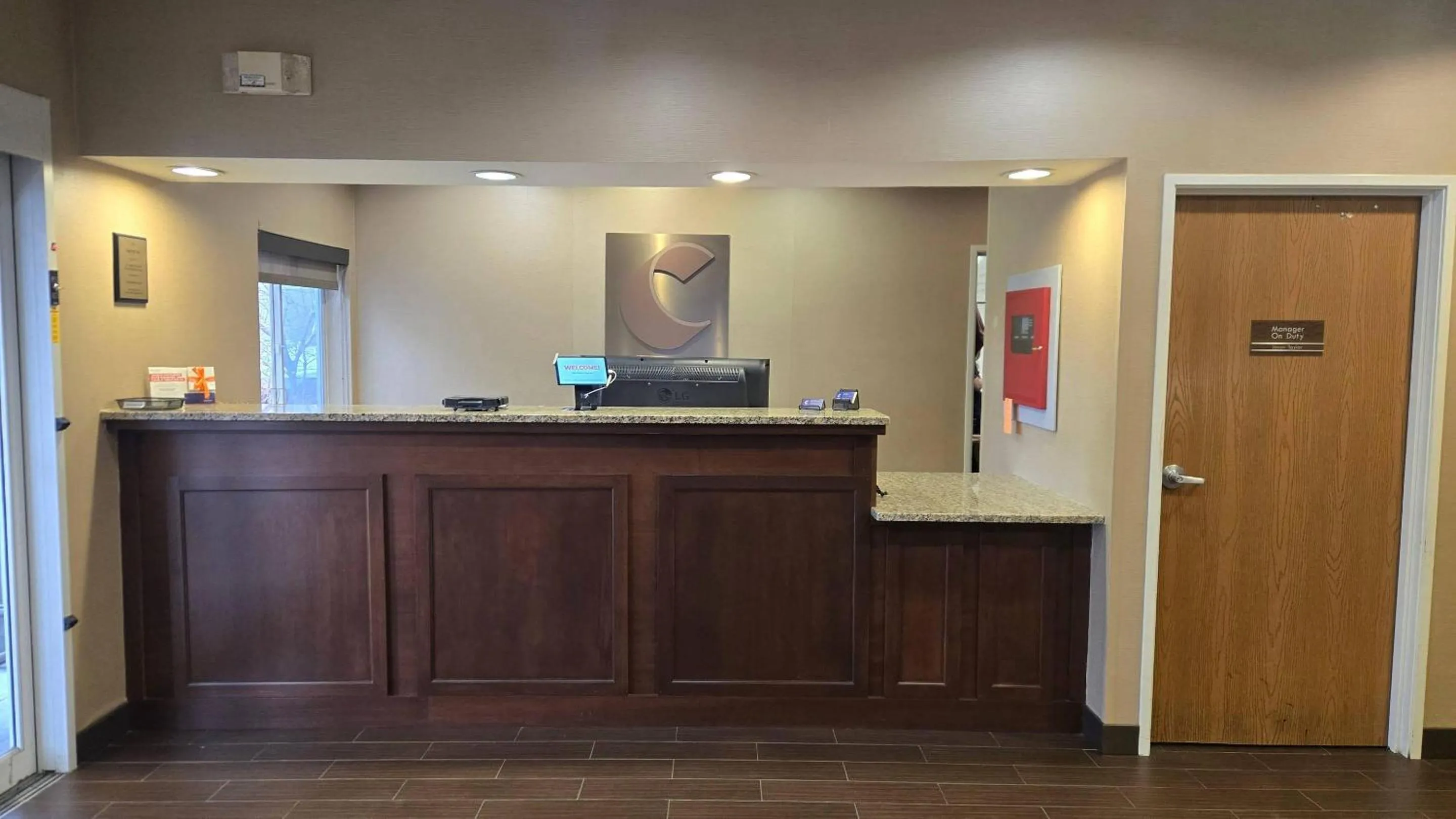 Lobby or reception in Comfort Inn Barboursville near Huntington Mall area