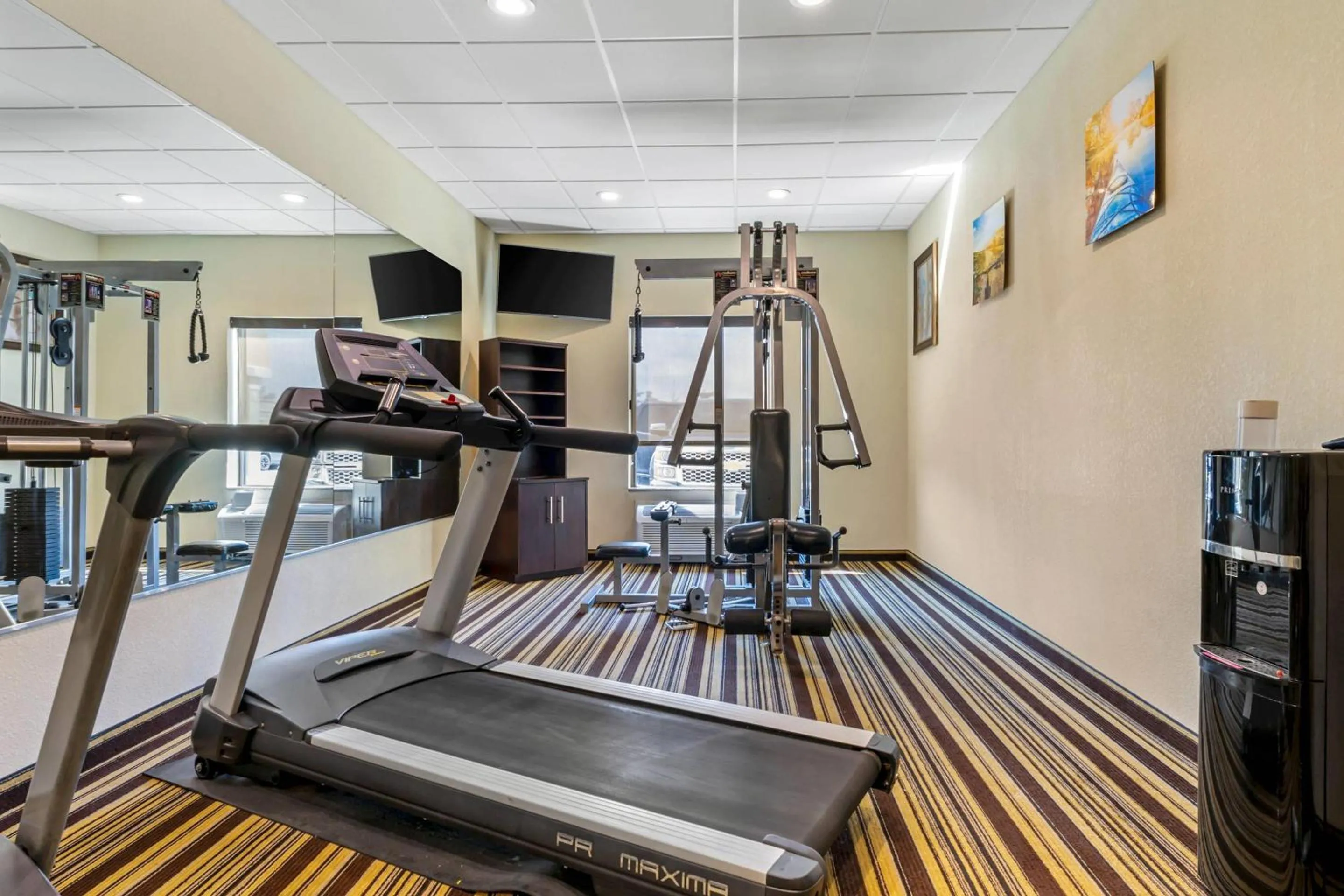 Fitness centre/facilities in Comfort Inn & Suites Triadelphia - Wheeling