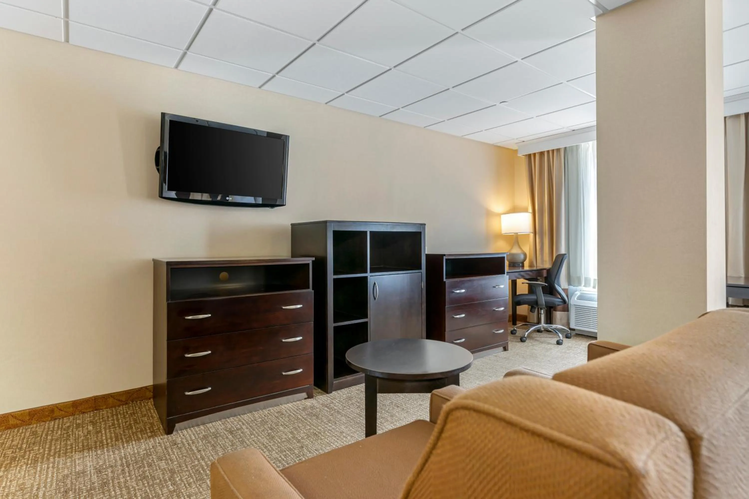 TV and multimedia in Comfort Inn & Suites Triadelphia - Wheeling