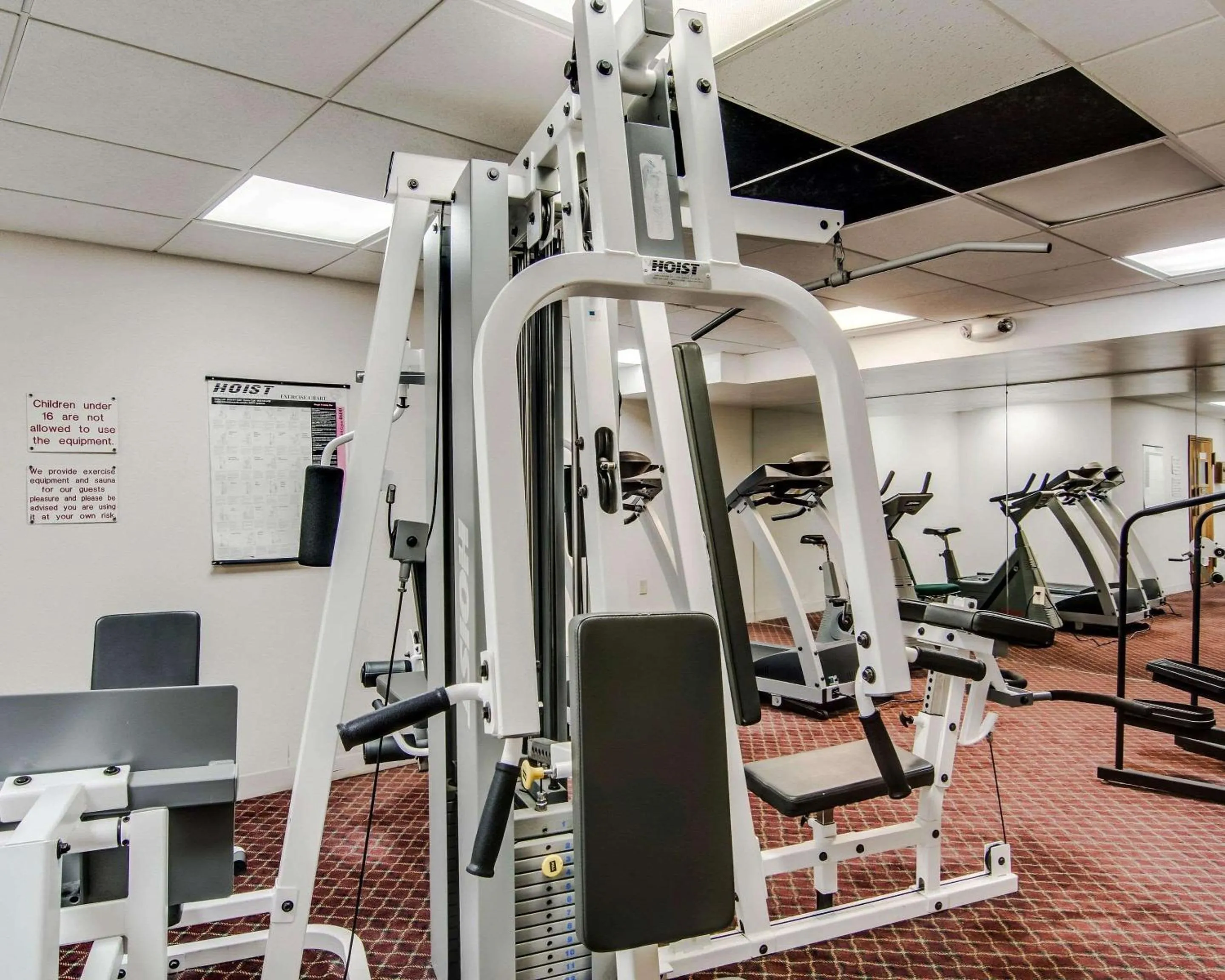 Fitness centre/facilities in Quality Hotel and Conference Center Bluefield
