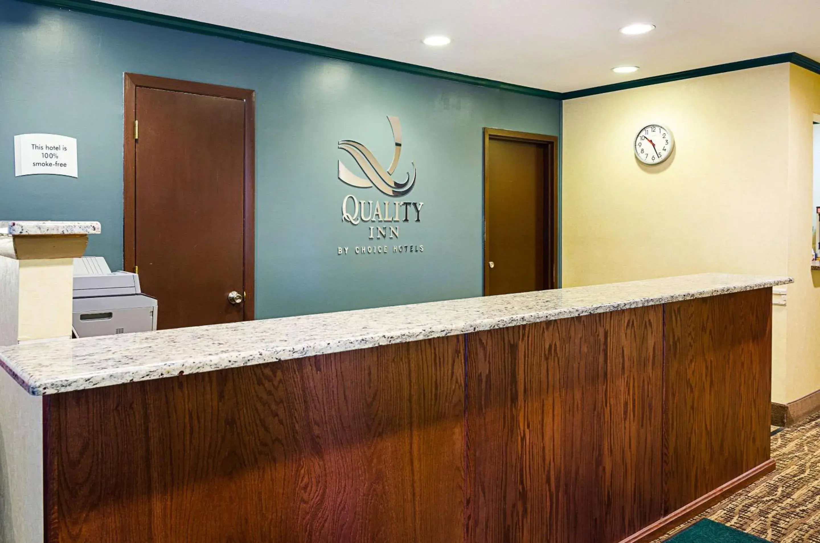 Lobby or reception in Quality Inn Lobby or reception in Quality Inn