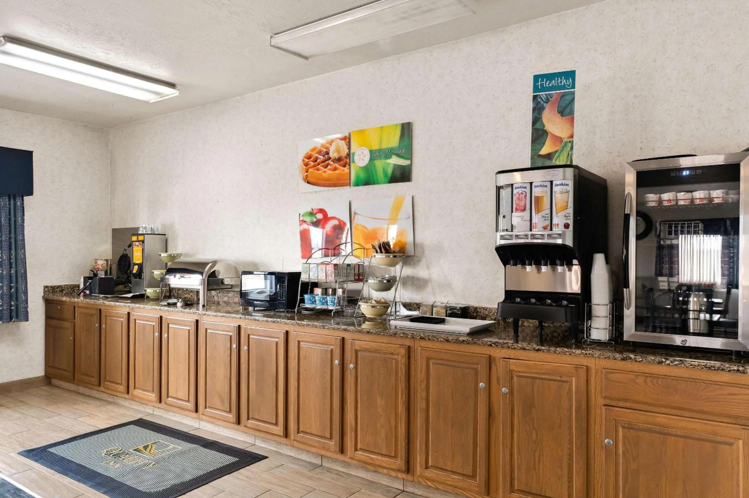 Breakfast in Quality Inn Cheyenne I-25 South