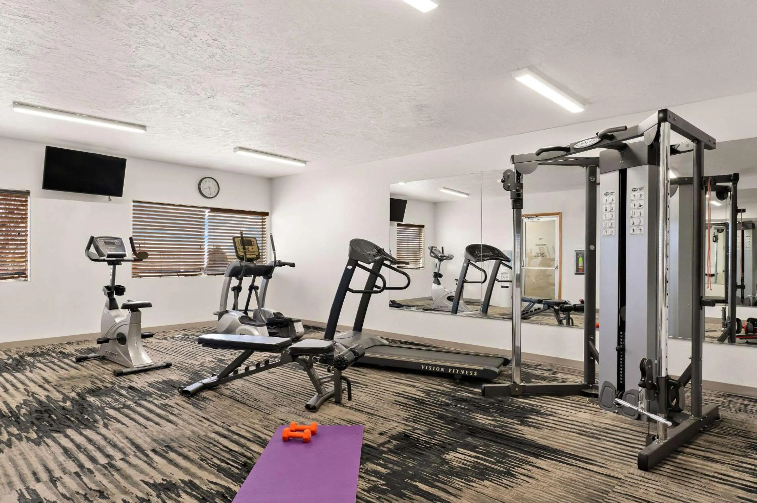 Fitness centre/facilities in Quality Inn Cheyenne I-25 South