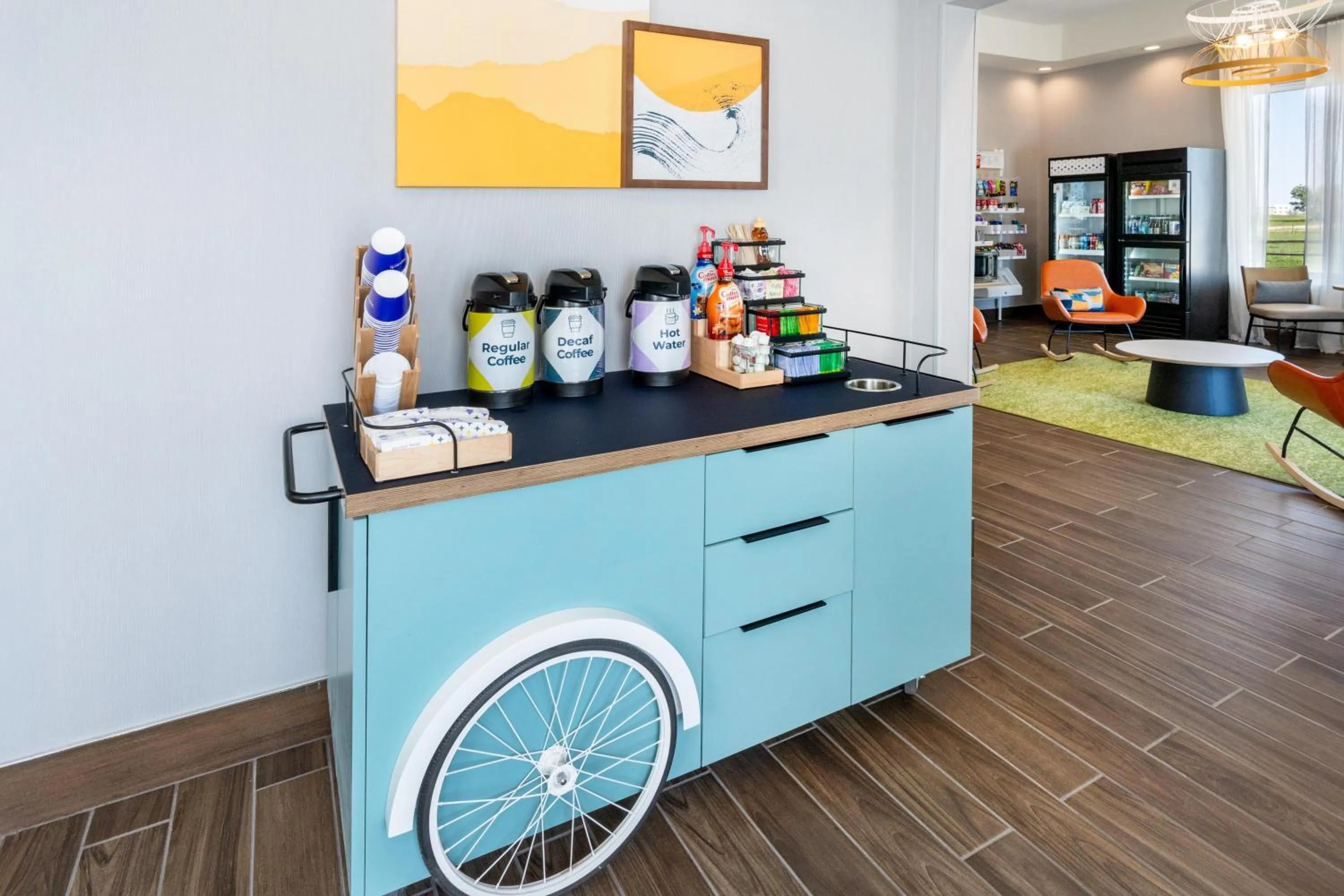 Dining area in Spark by Hilton Sheridan