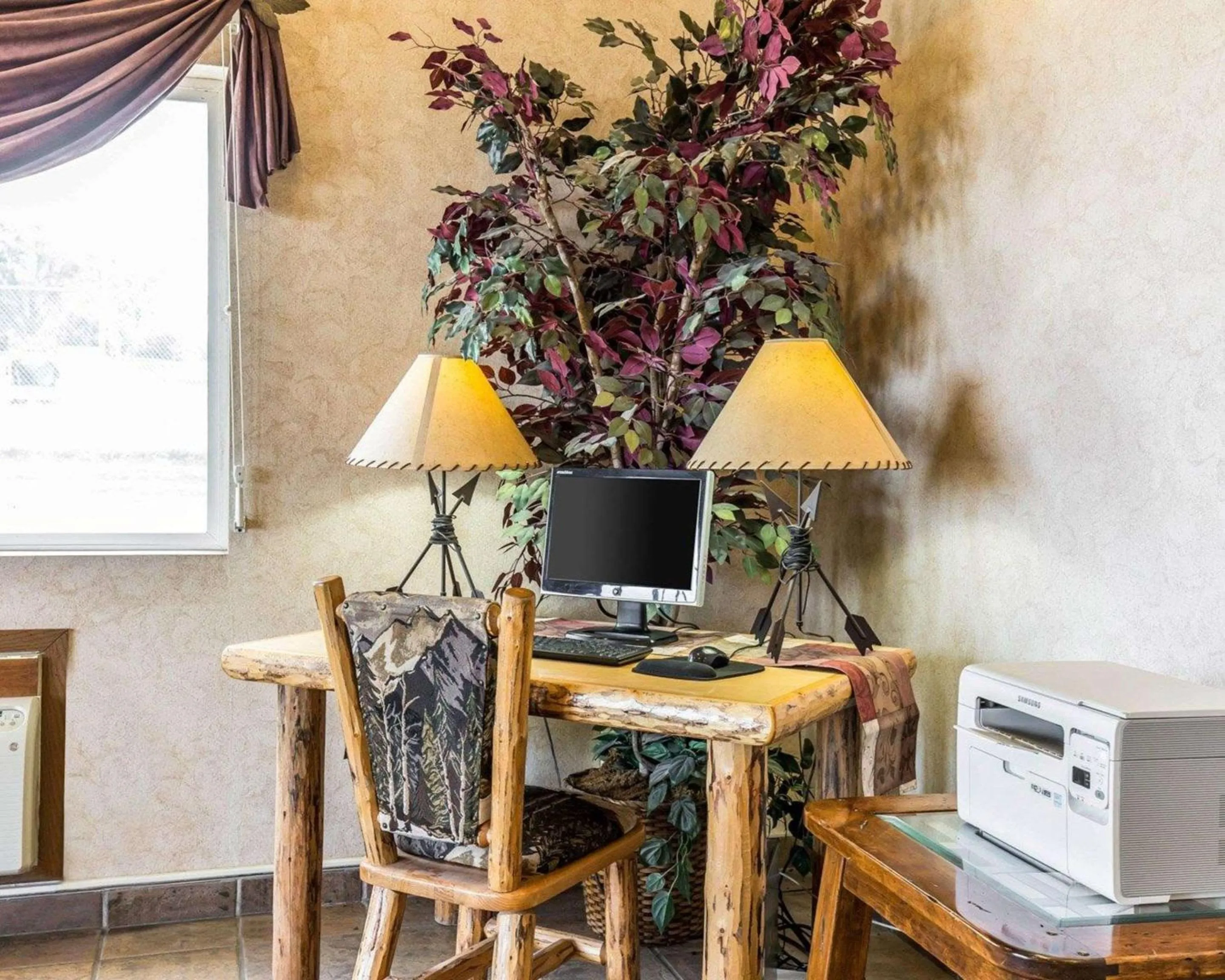 On site in Quality Inn Sheridan