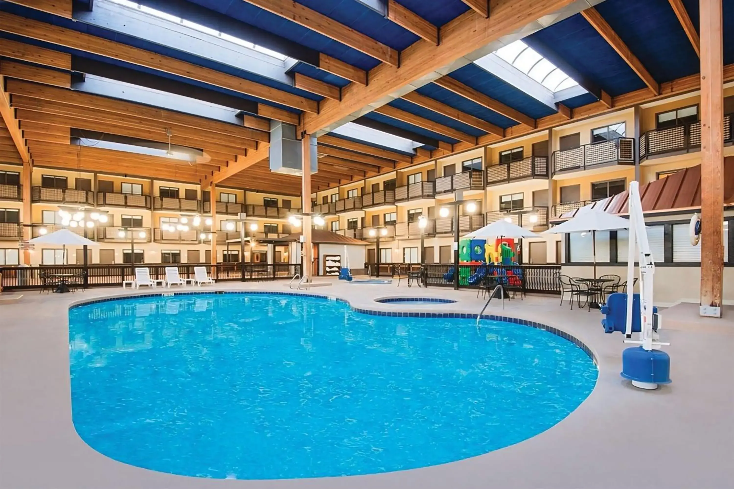 Pool view in Red Lion Hotel Gillette Pool view in Red Lion Hotel Gillette