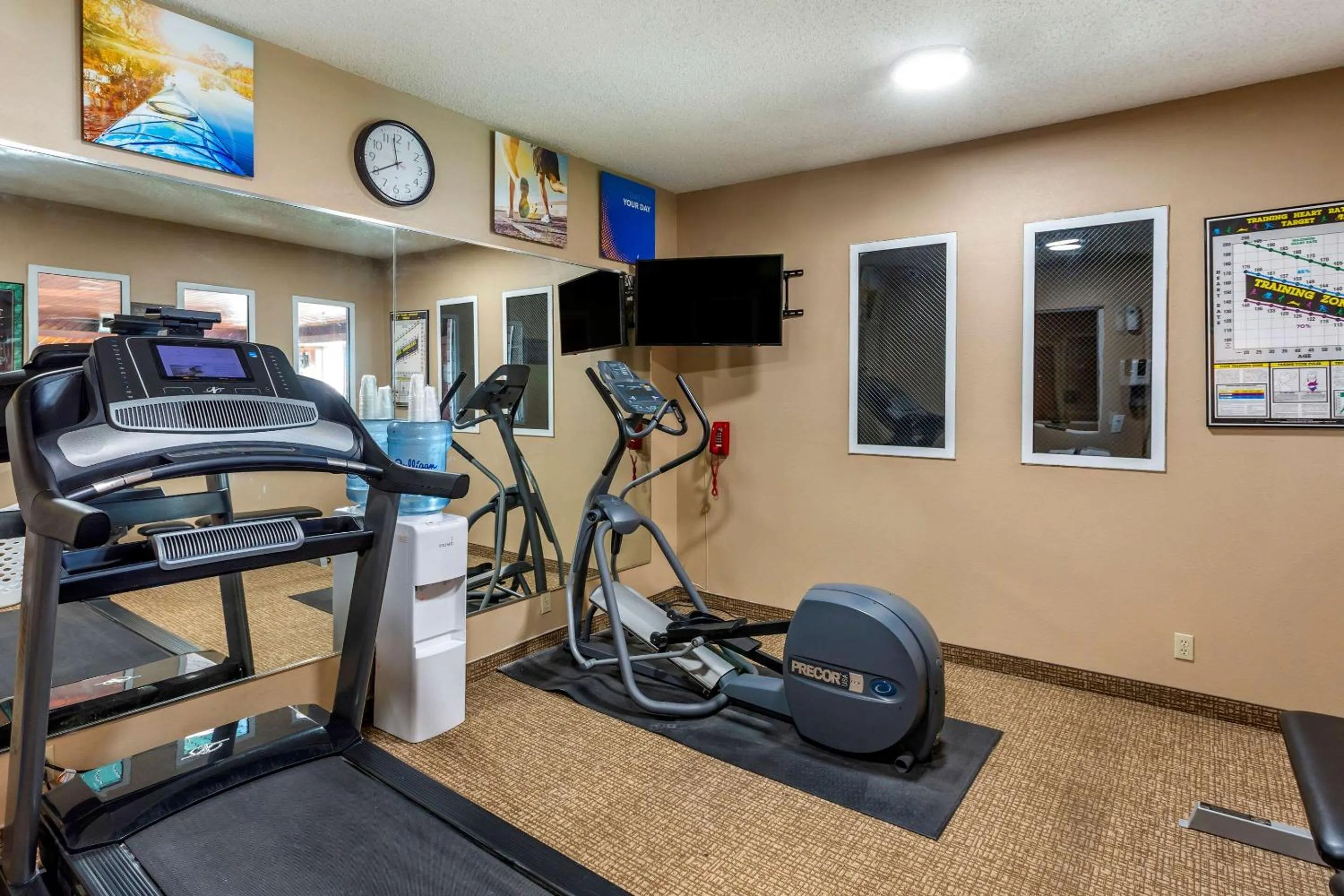 Fitness centre/facilities in Comfort Inn Evanston I-80