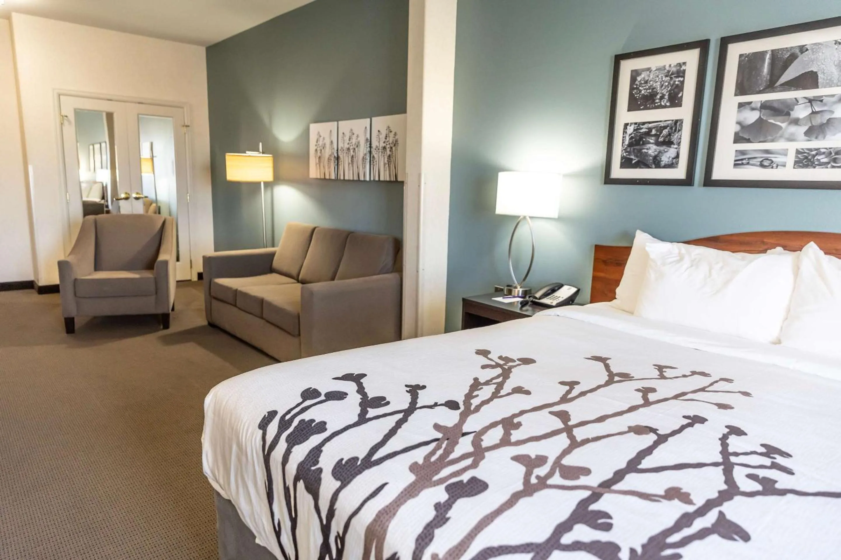 Bedroom, Bed in Sleep Inn & Suites Evansville - Casper