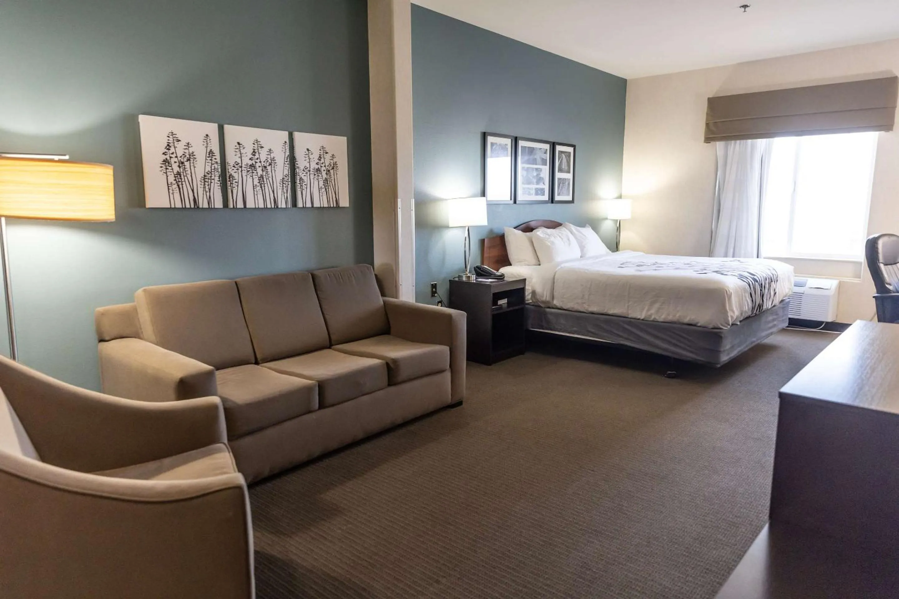 Bedroom, Bed in Sleep Inn & Suites Evansville - Casper