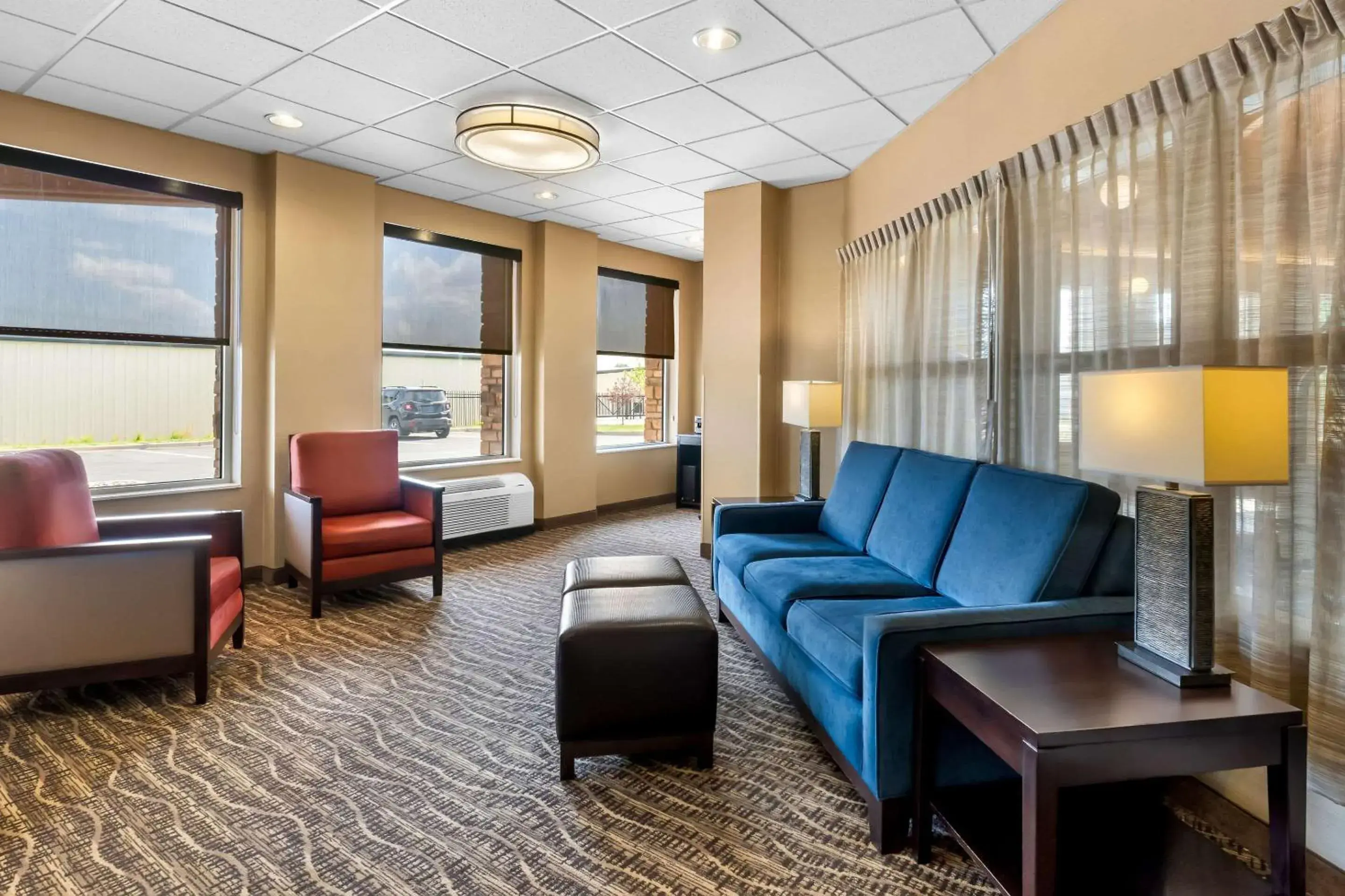 Lobby or reception in Comfort Inn & Suites Near University of Wyoming Lobby or reception in Comfort Inn & Suites Near University of Wyoming
