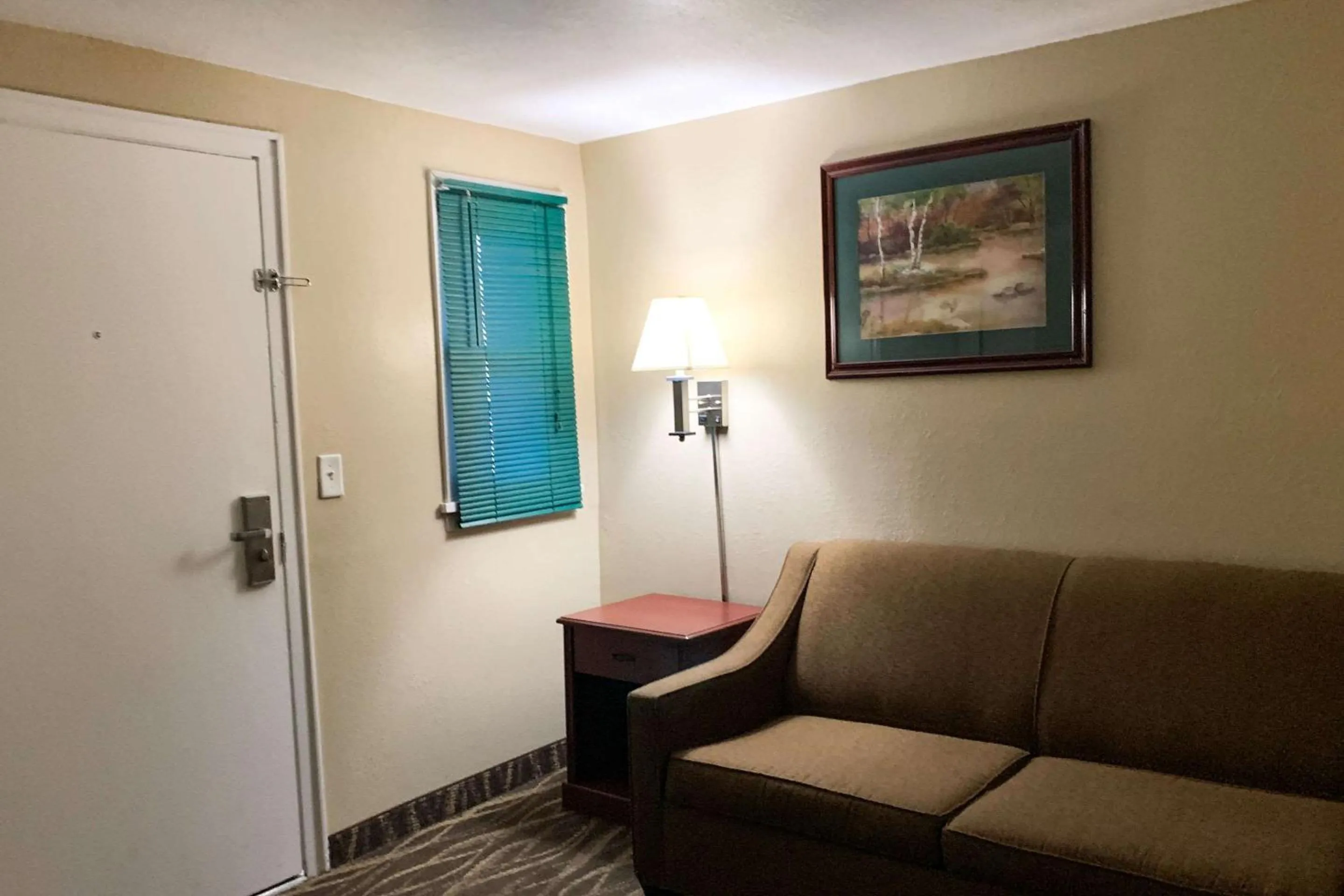 Bedroom in Rodeway Inn & Suites