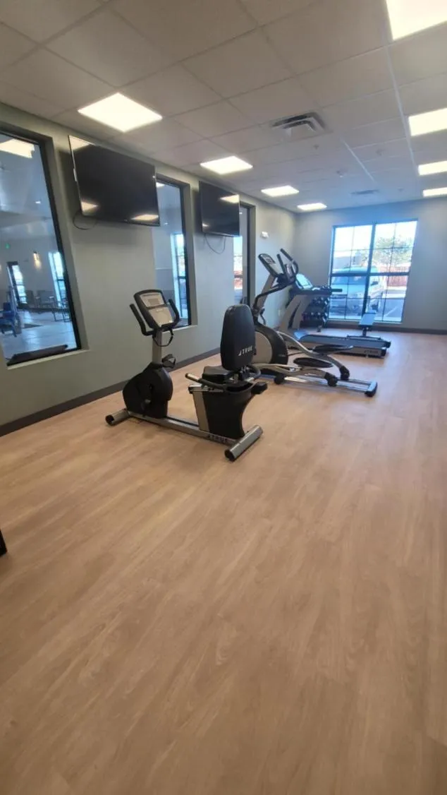 Fitness centre/facilities in Comfort Suites Cheyenne