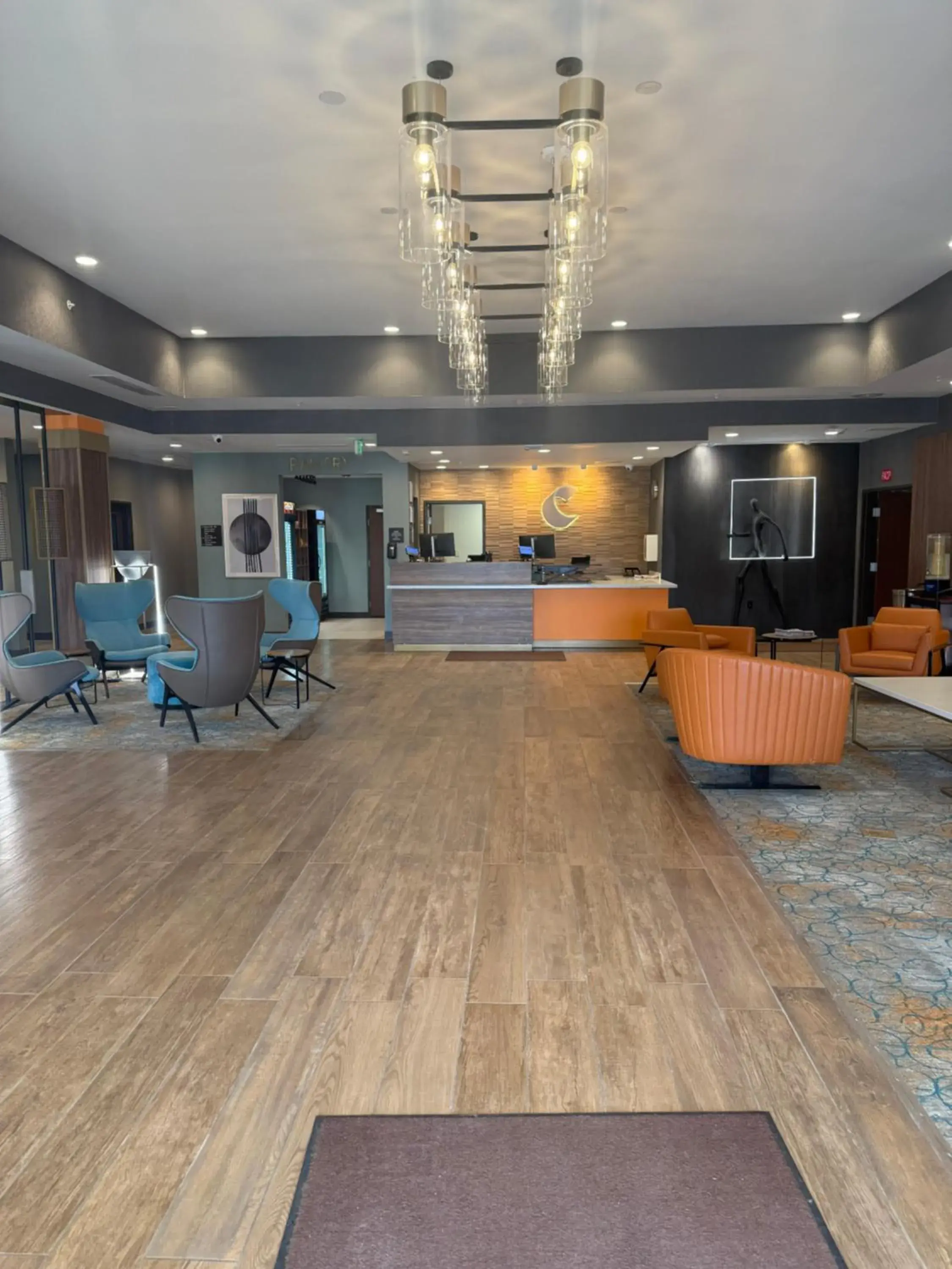 Lobby or reception in Comfort Suites Cheyenne Lobby or reception in Comfort Suites Cheyenne
