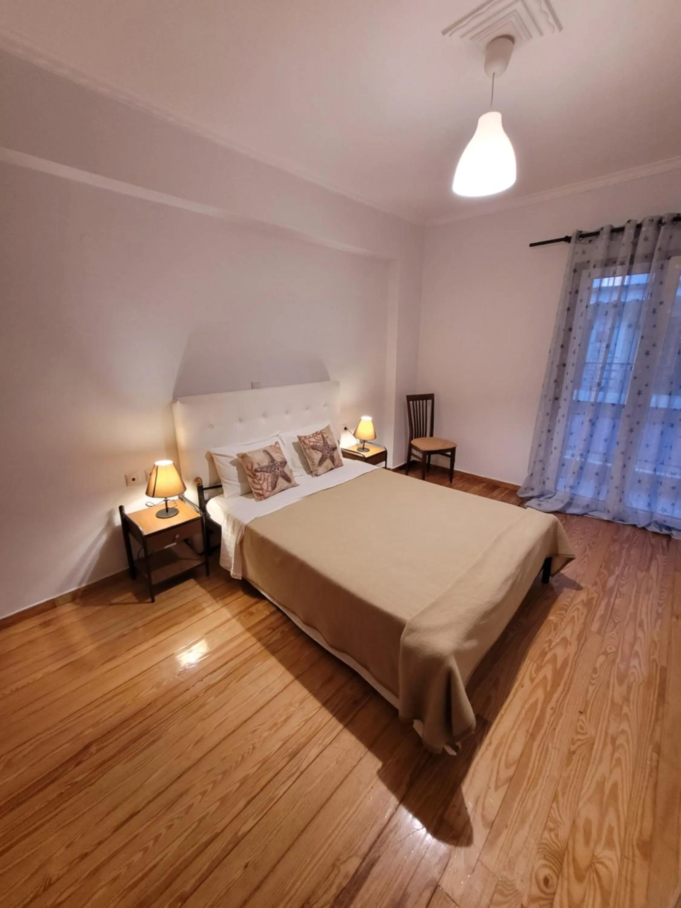 Bed in Lefkada Center Apartments