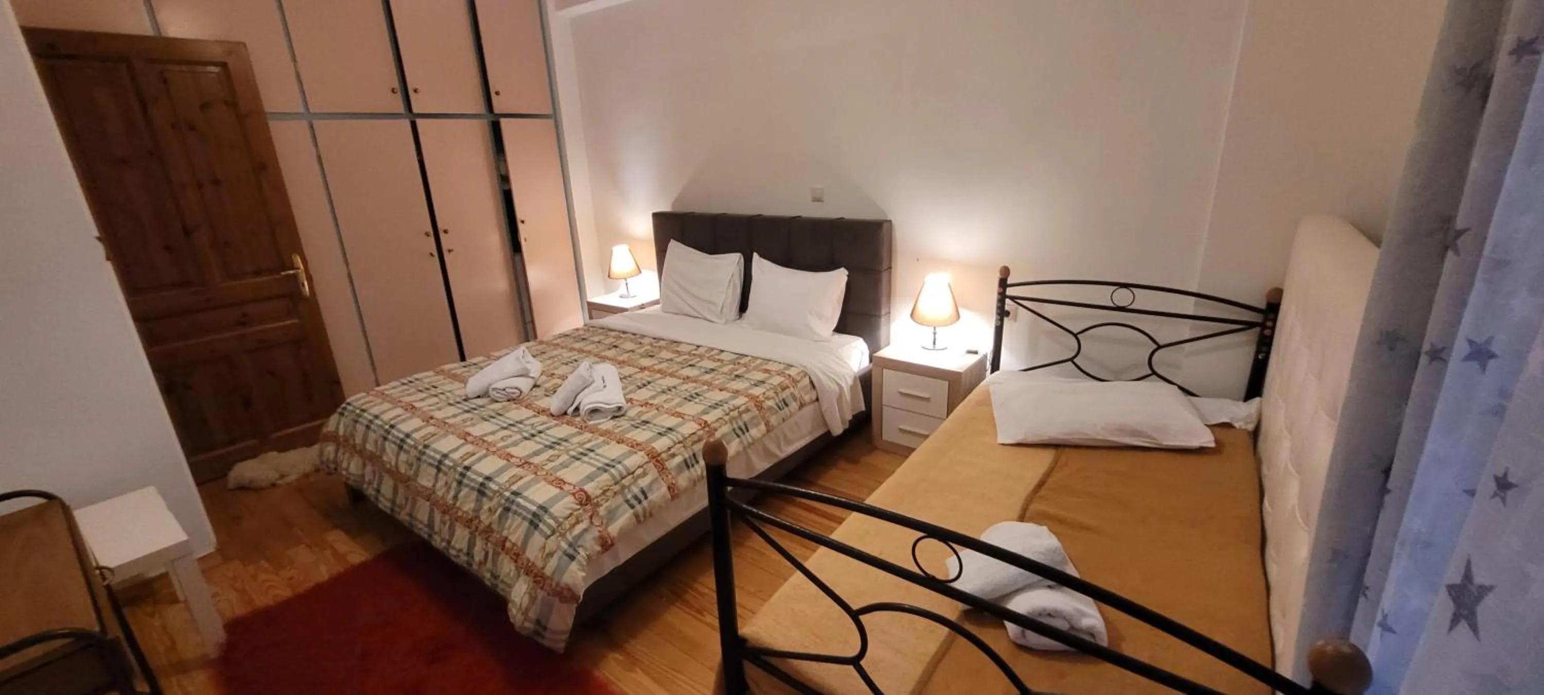 Bed in Lefkada Center Apartments