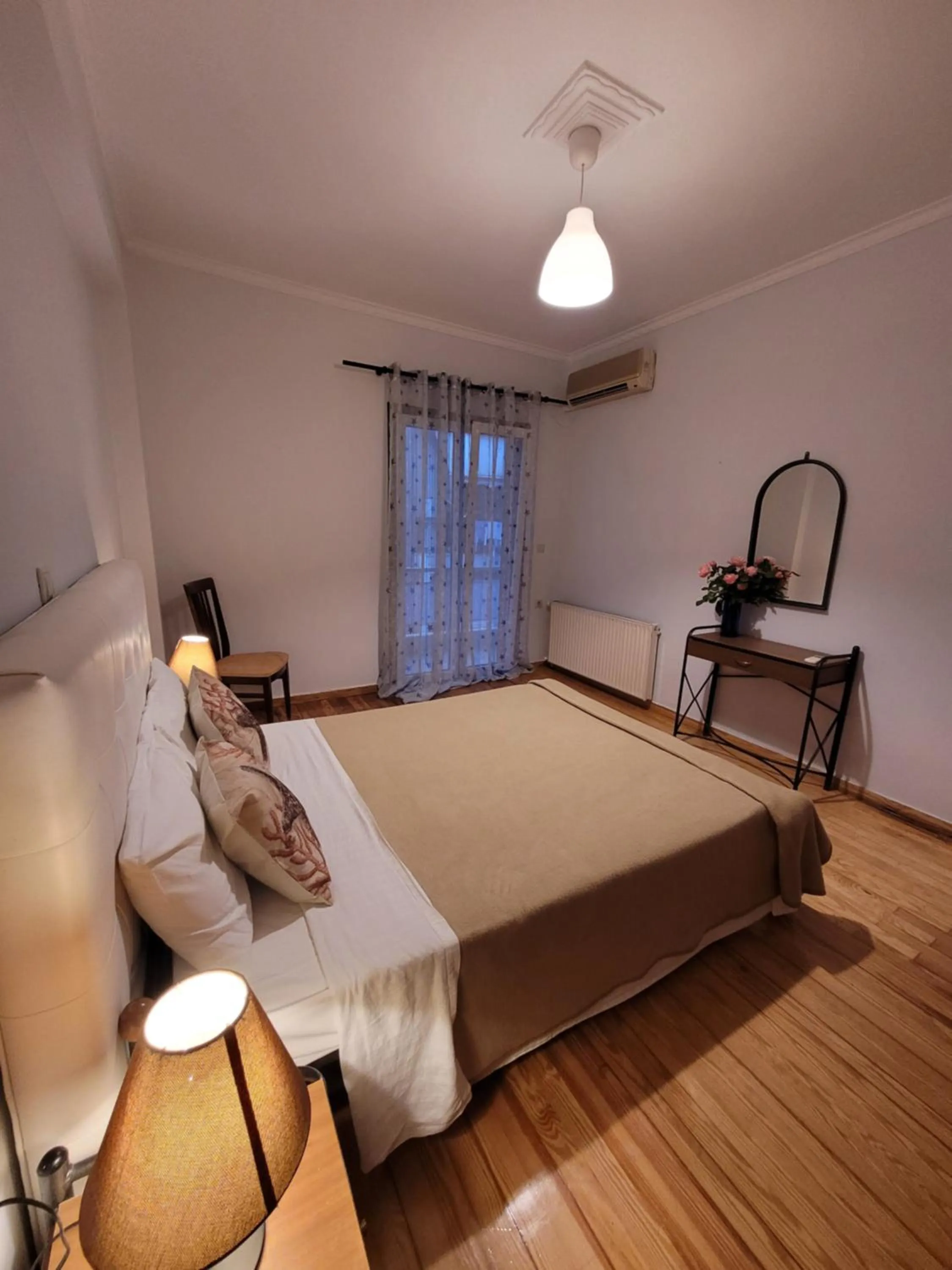 Bed in Lefkada Center Apartments