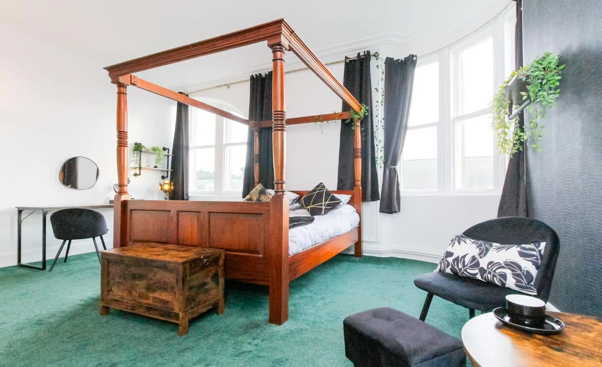 Bed in Carlton Hotel