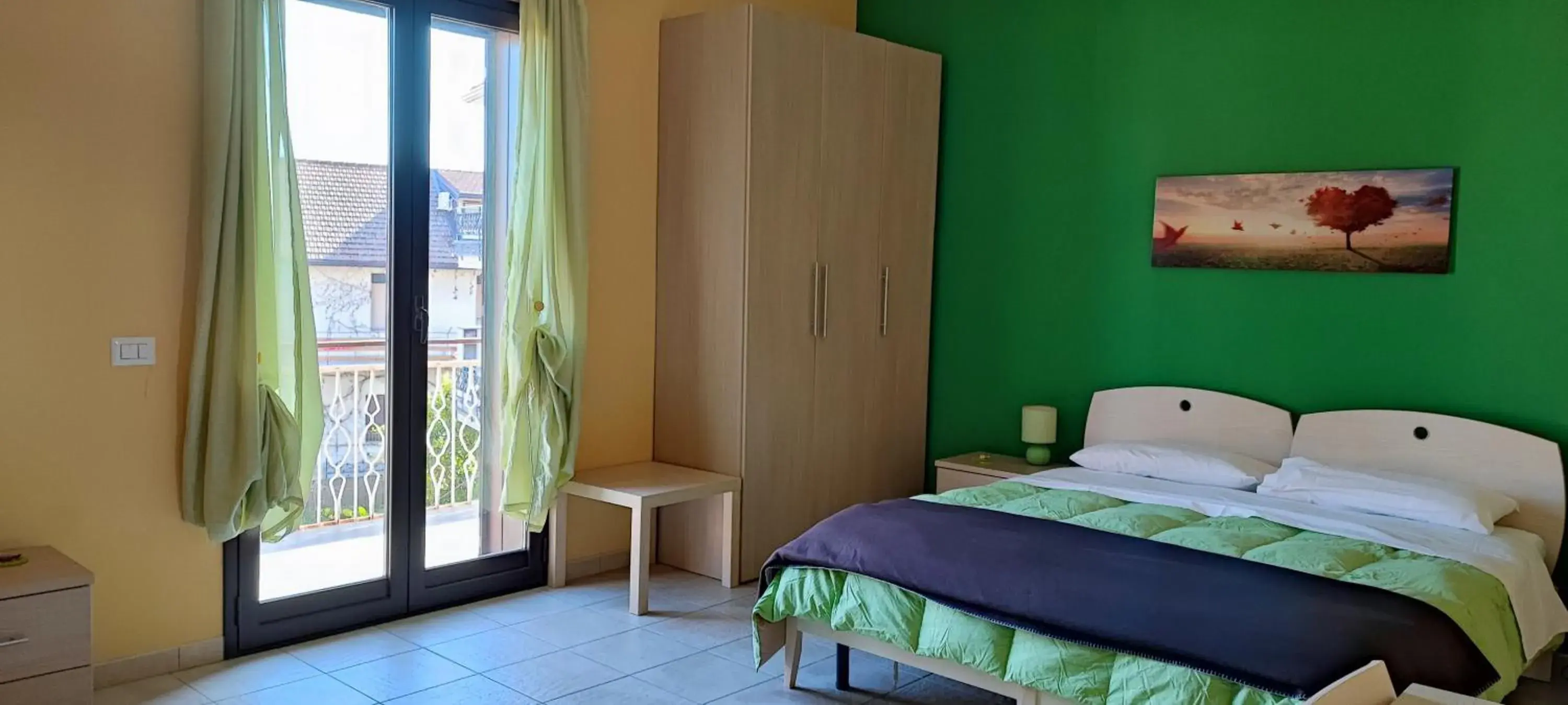Quadruple Room with Private External Bathroom in B&B LAVIKA PEDARA Quadruple Room with Private External Bathroom in B&B LAVIKA PEDARA