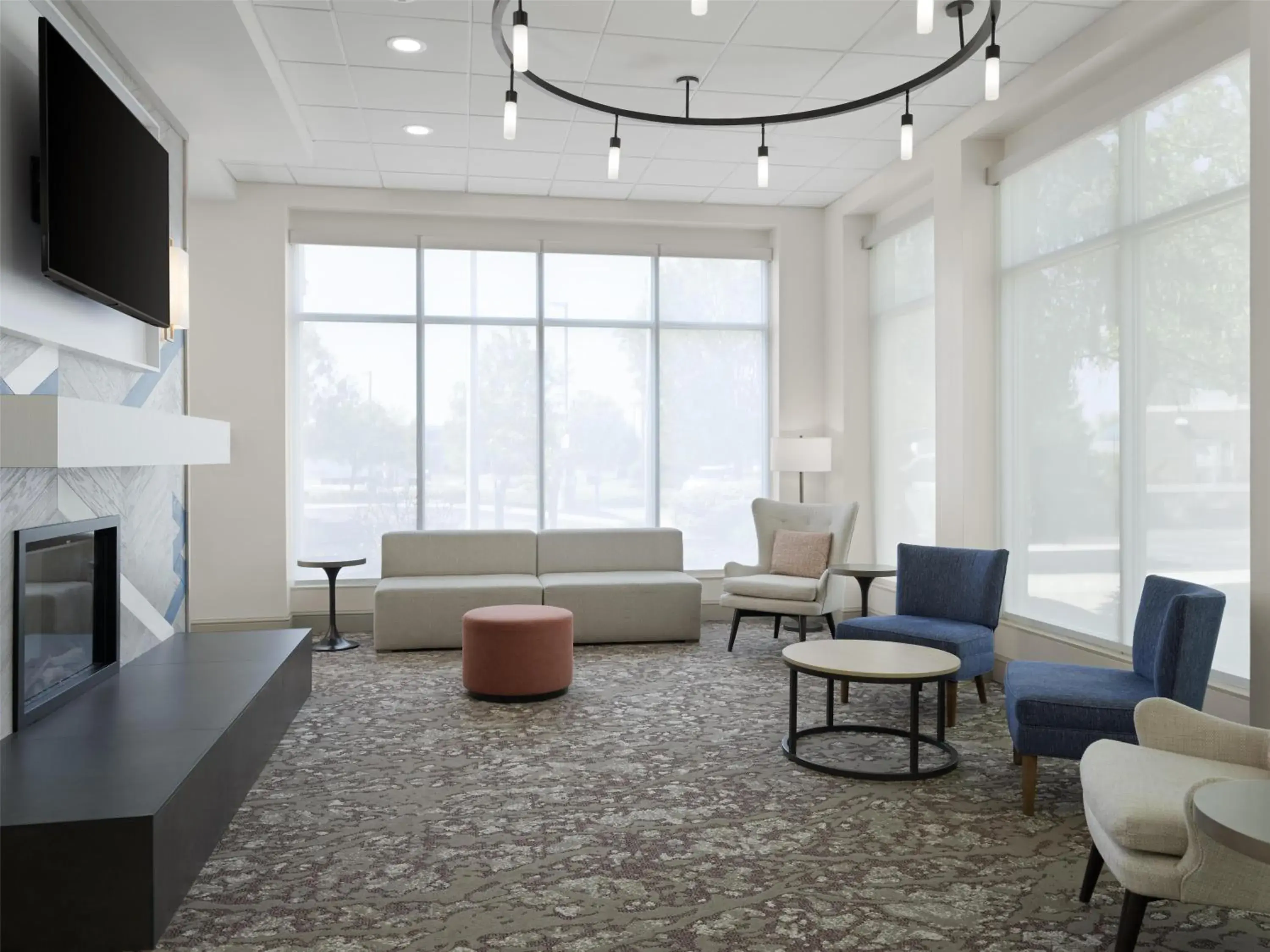 Lobby or reception in Hilton Garden Inn Indianapolis Northeast/Fishers Lobby or reception in Hilton Garden Inn Indianapolis Northeast/Fishers